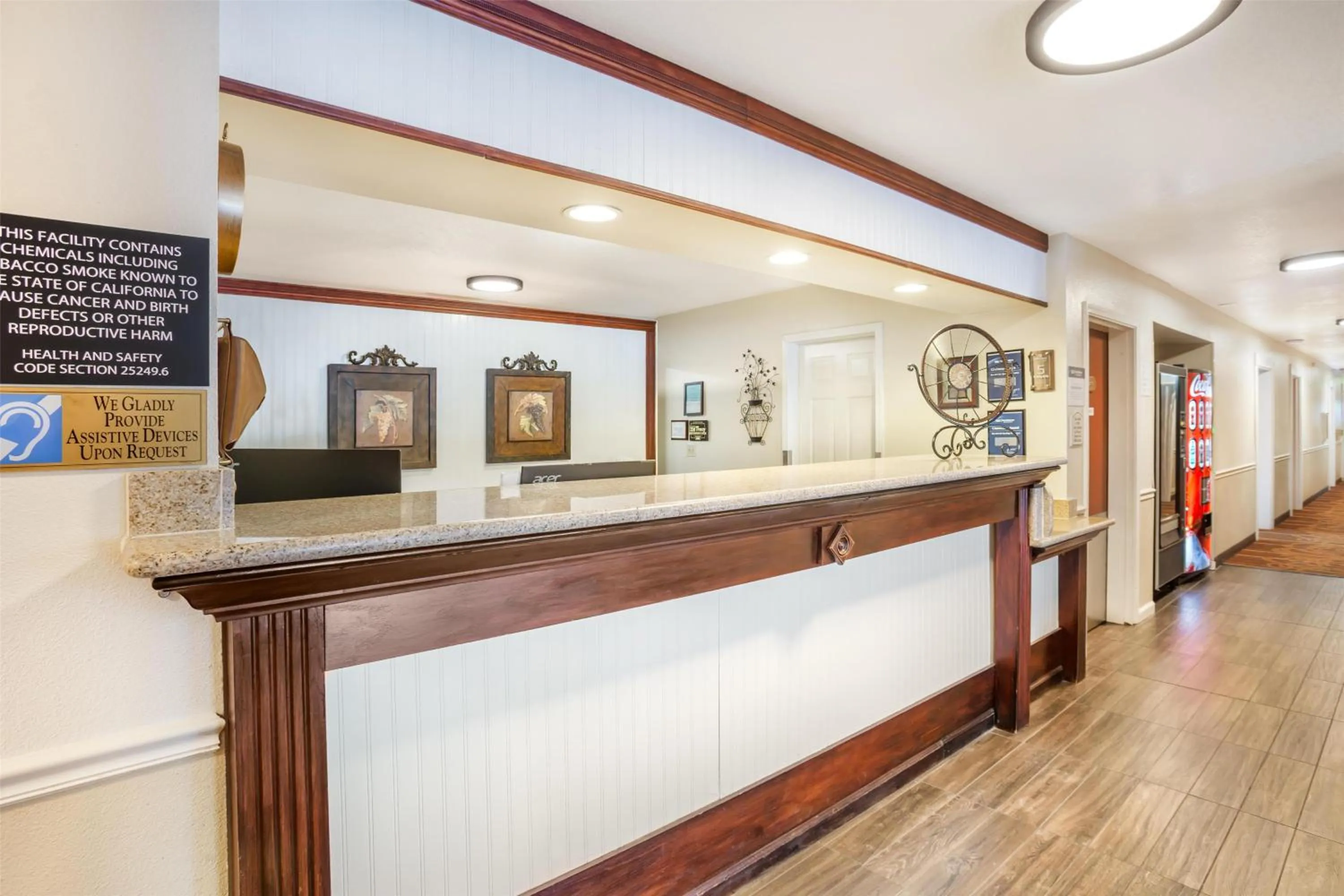 Lobby or reception in Best Western Luxury Inn