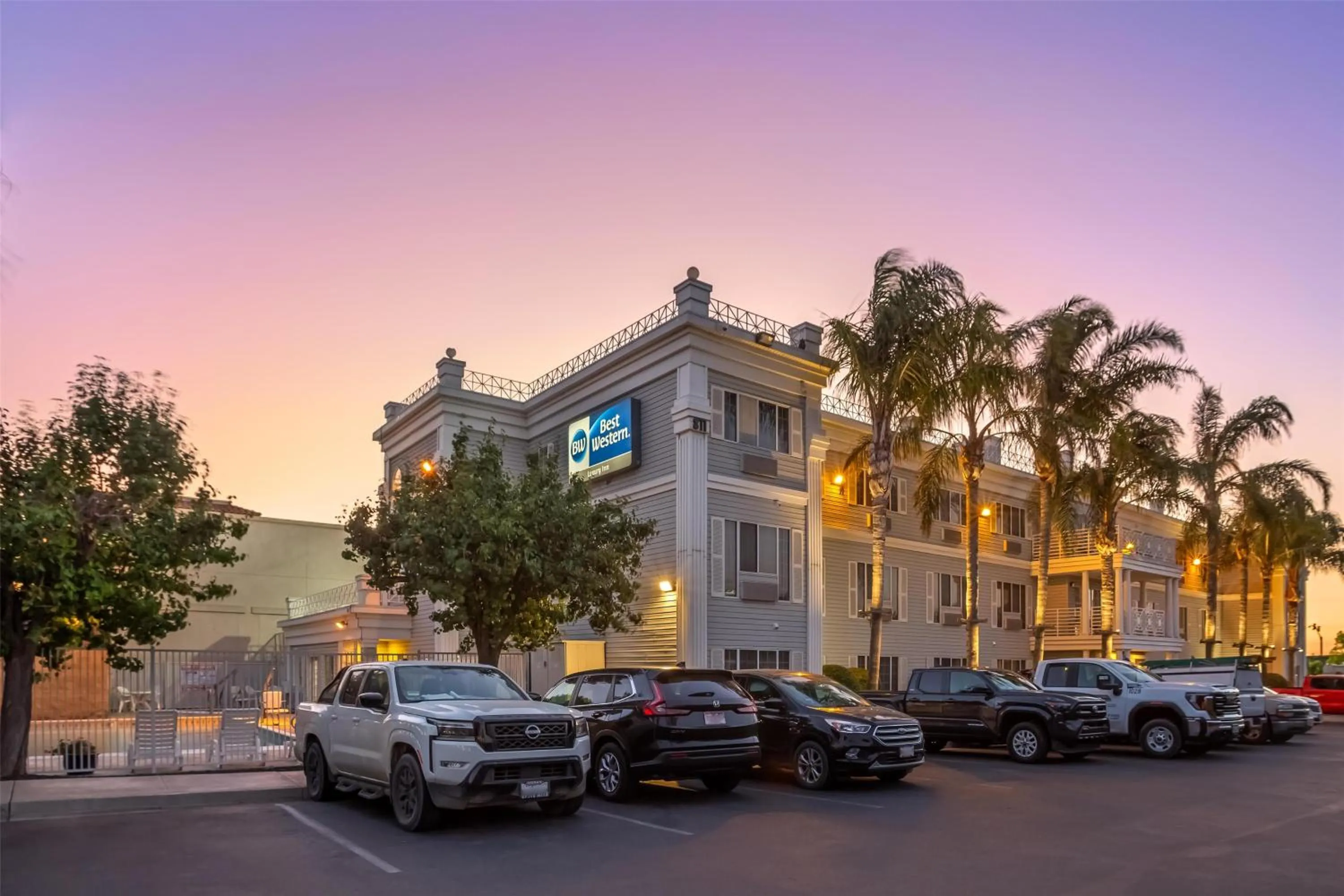 Property building in Best Western Luxury Inn