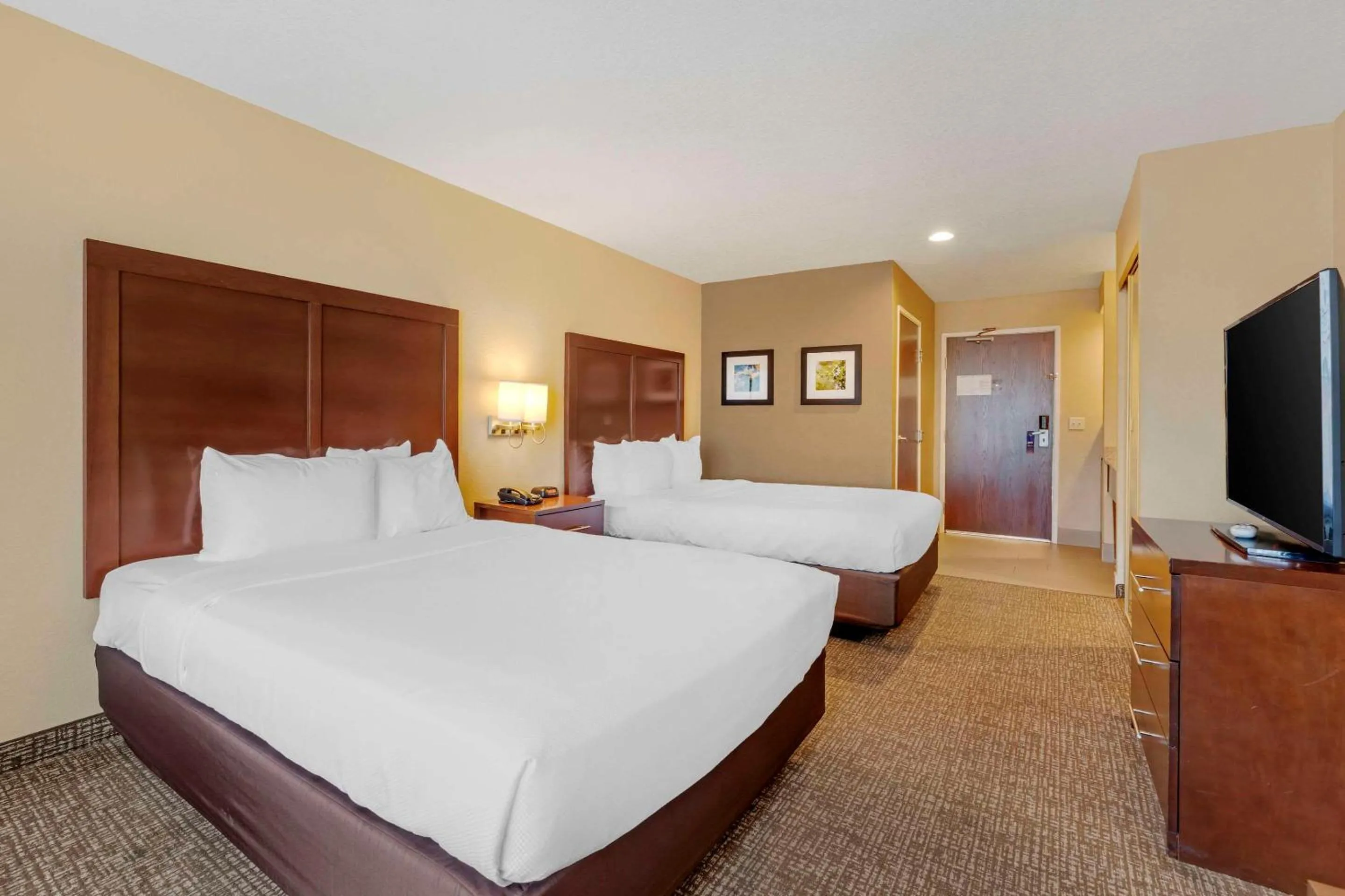 Bedroom, Bed in Comfort Inn Lathrop Stockton Airport