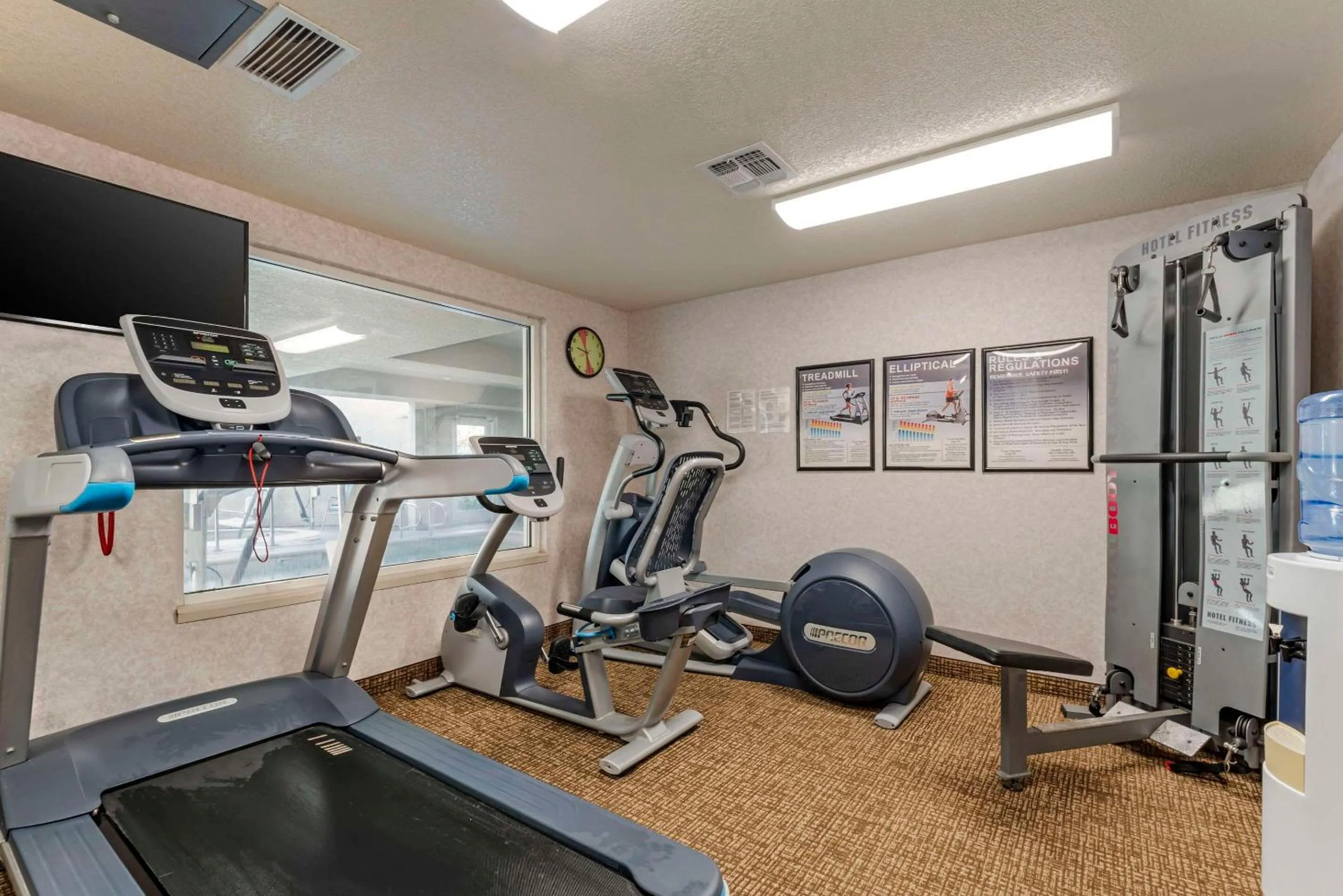 Fitness centre/facilities in Comfort Inn Lathrop Stockton Airport
