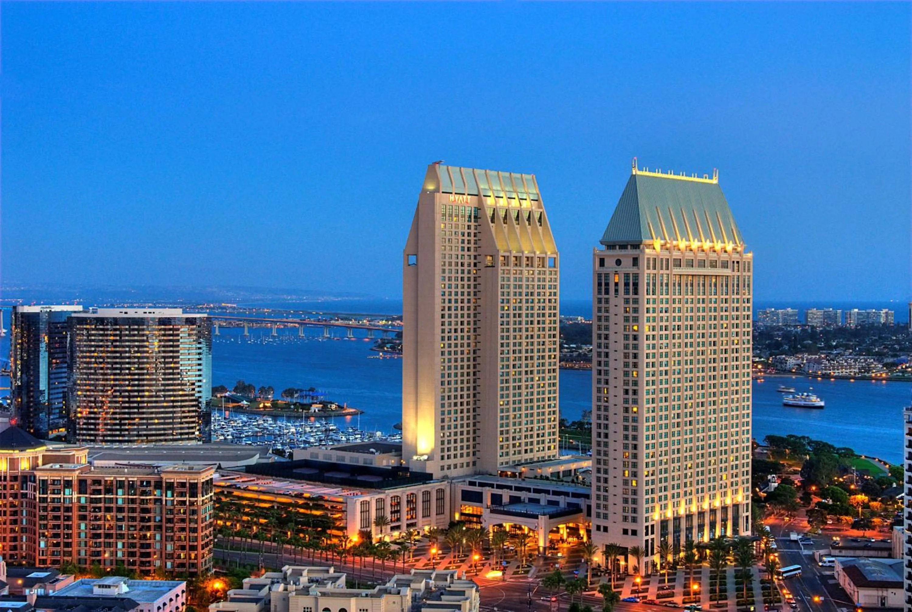 Property building in Manchester Grand Hyatt San Diego
