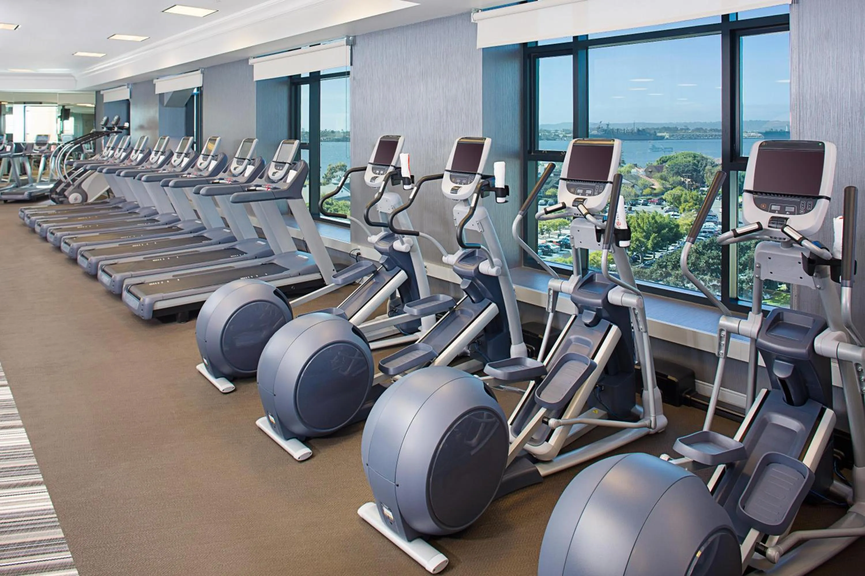 Fitness centre/facilities in Manchester Grand Hyatt San Diego