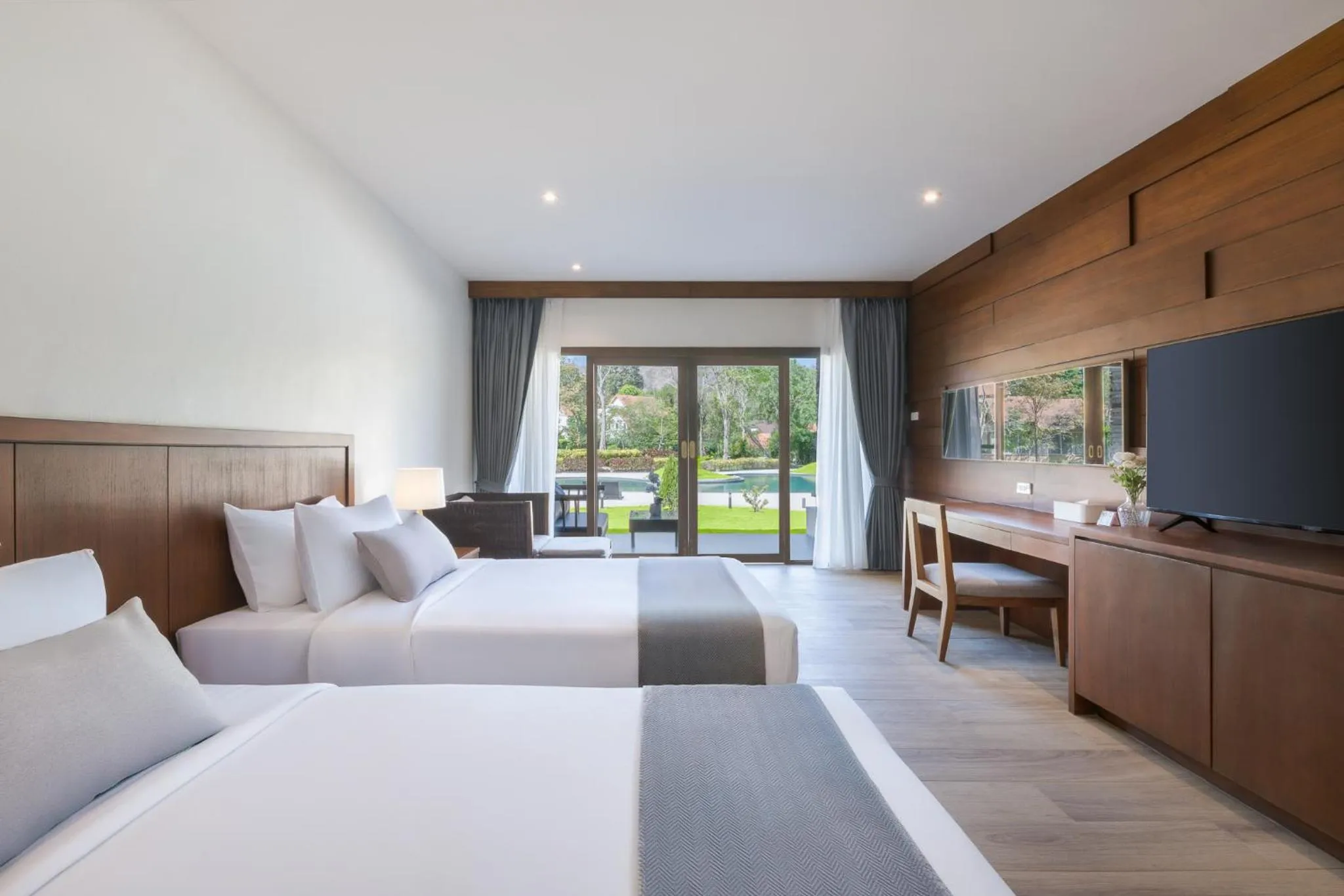 Bed in Belle Villa Resort, Khao Yai