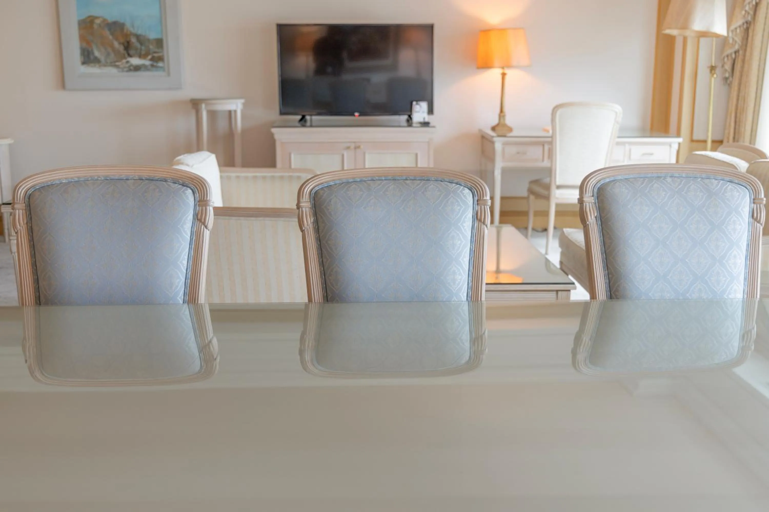 Living room in Lotte Hotel Busan