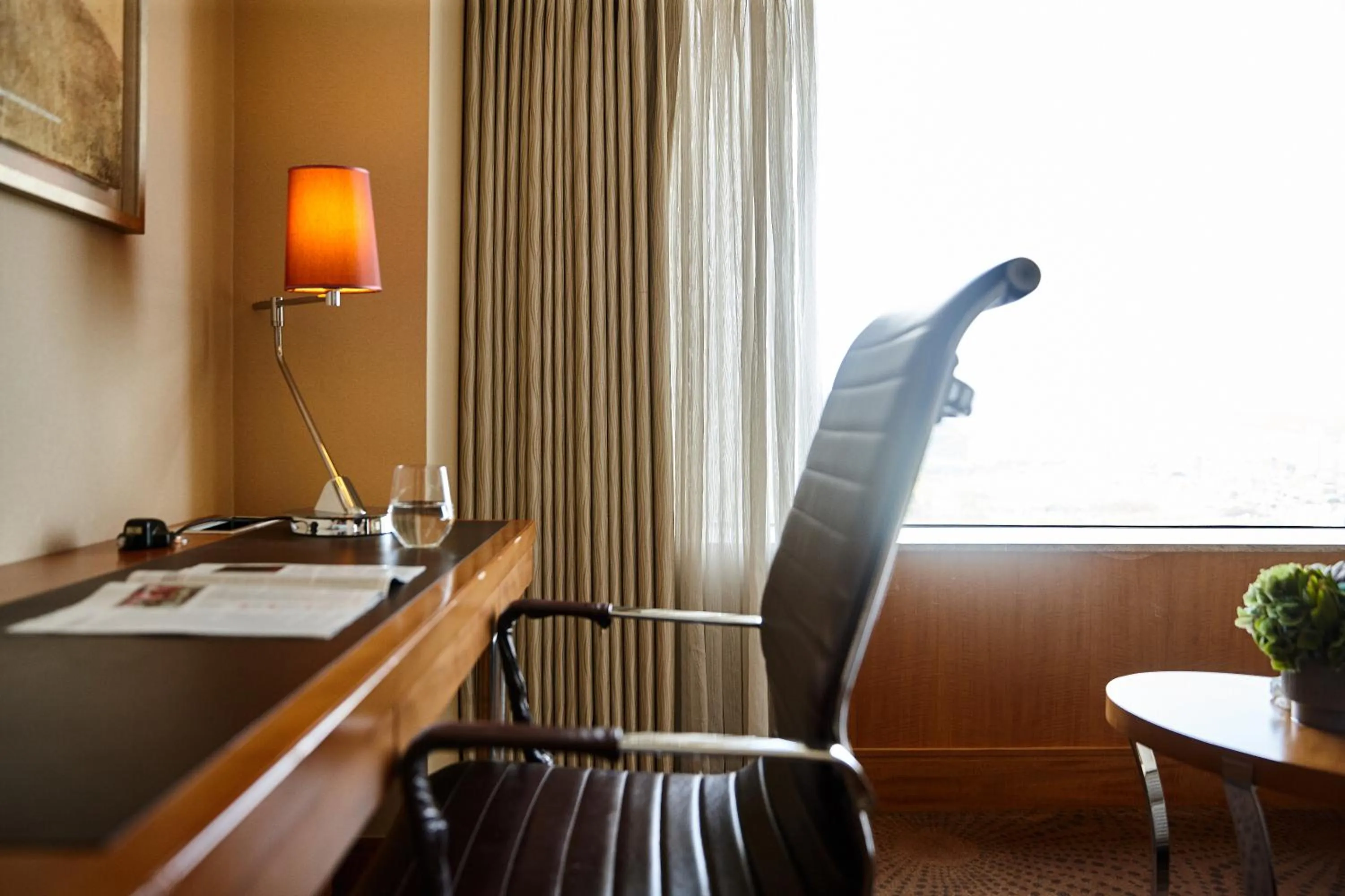 Seating area in Lotte Hotel Busan