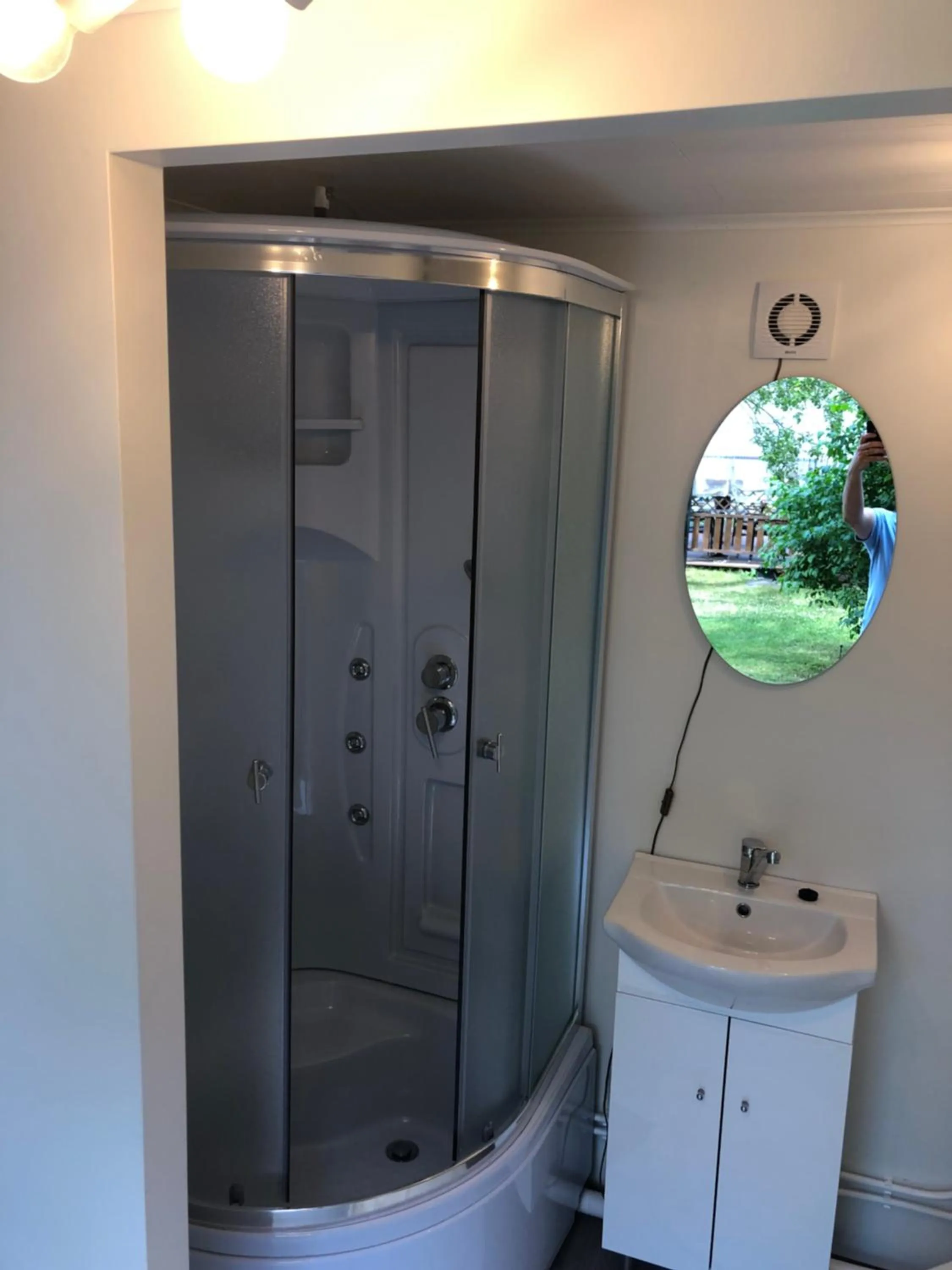 Shower in Paivilla Boutique Hotel