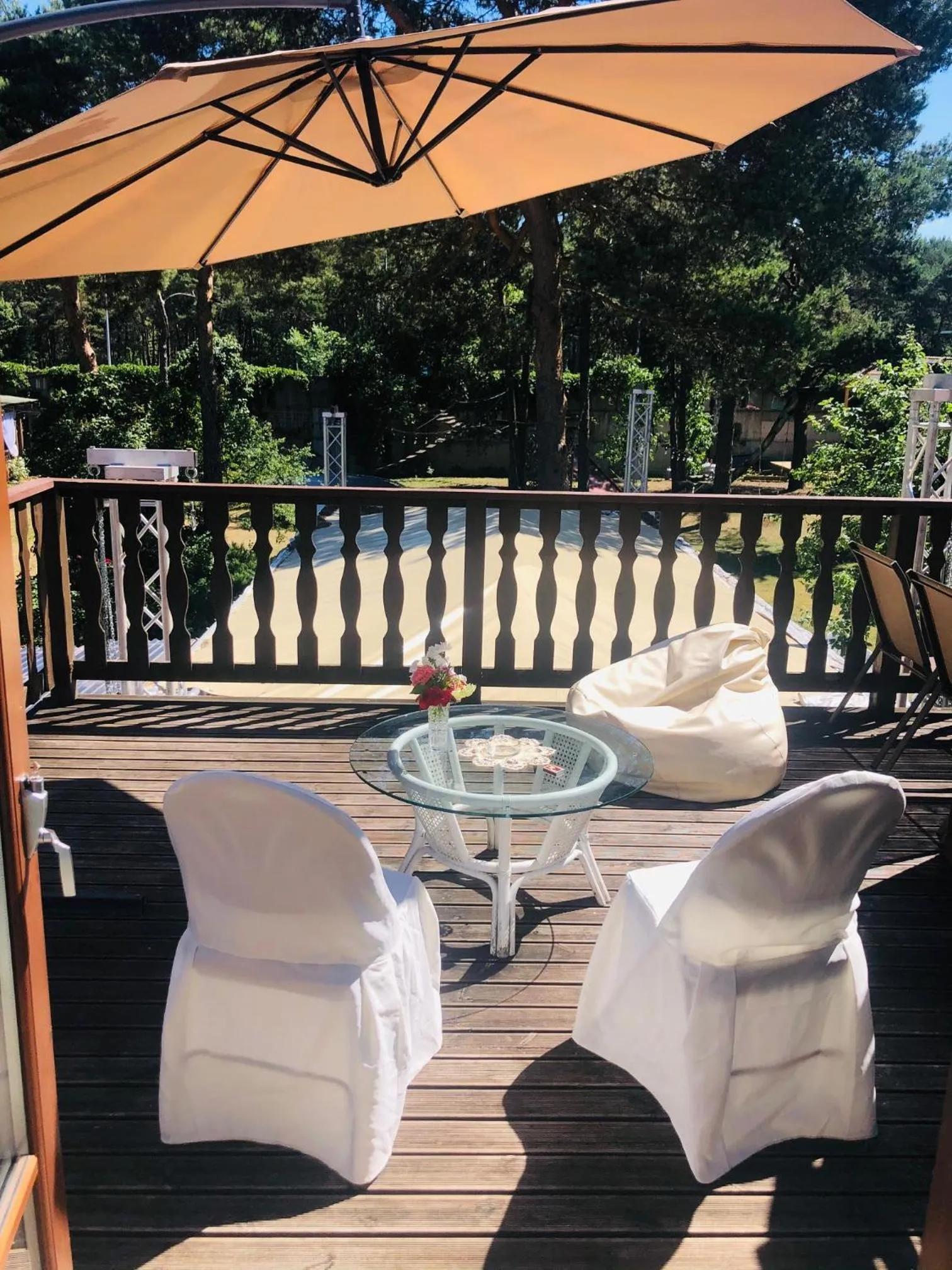 Balcony/Terrace in Paivilla Boutique Hotel