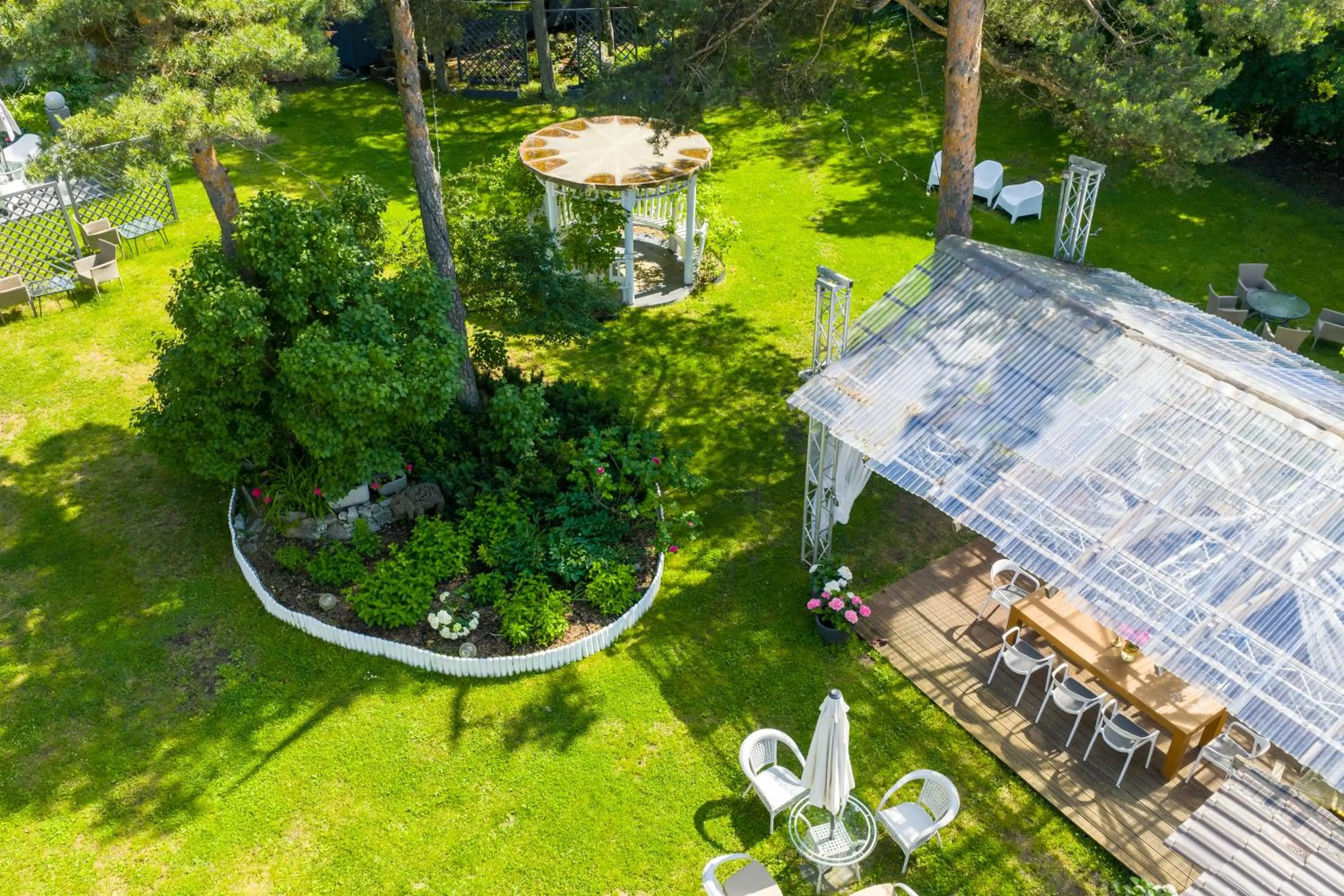 Bird's eye view in Paivilla Boutique Hotel