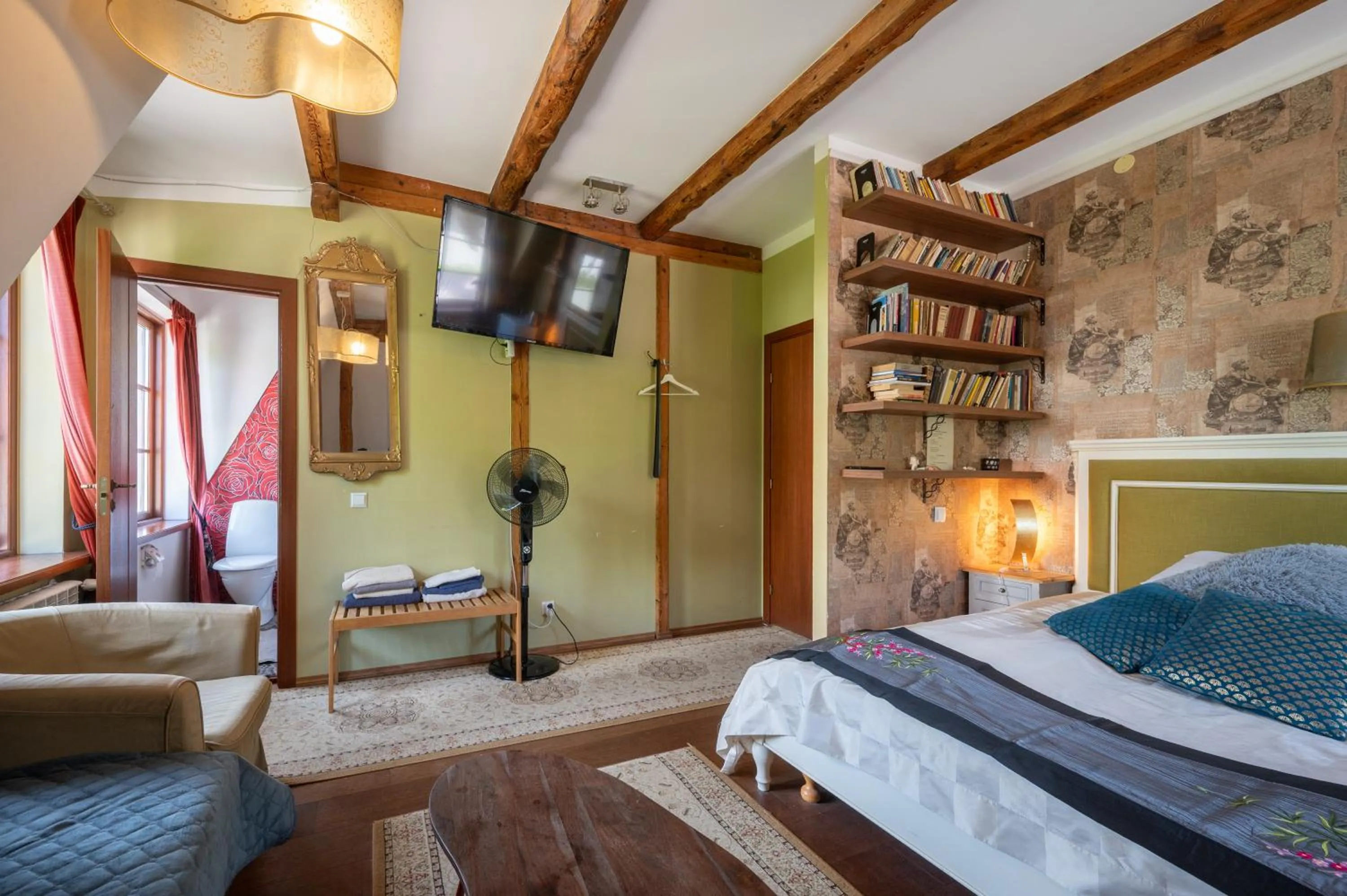 Bed in Paivilla Boutique Hotel