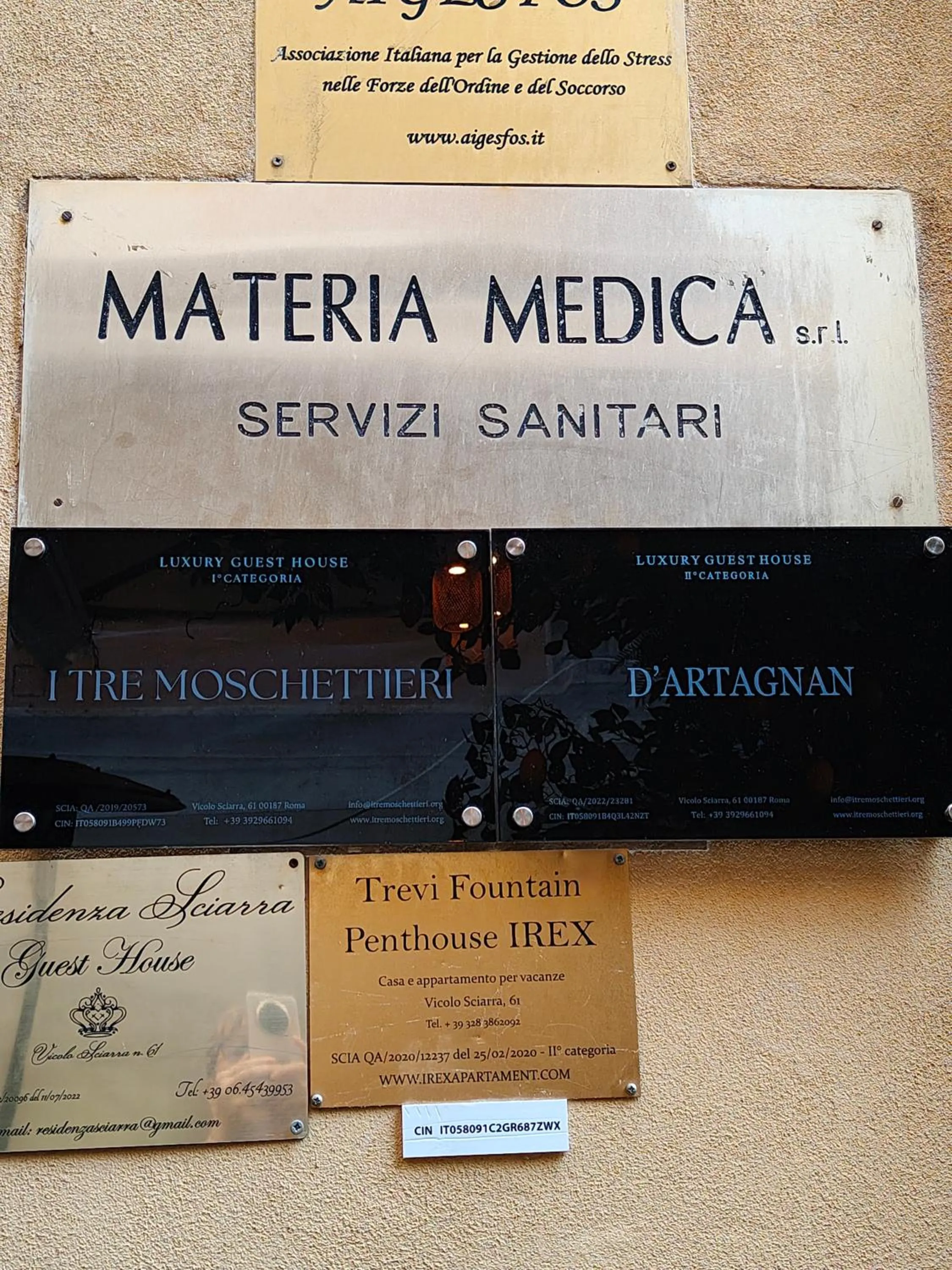 Facade/entrance in I TRE MOSCHETTIERI - D'ARTAGNAN Luxury Guest House