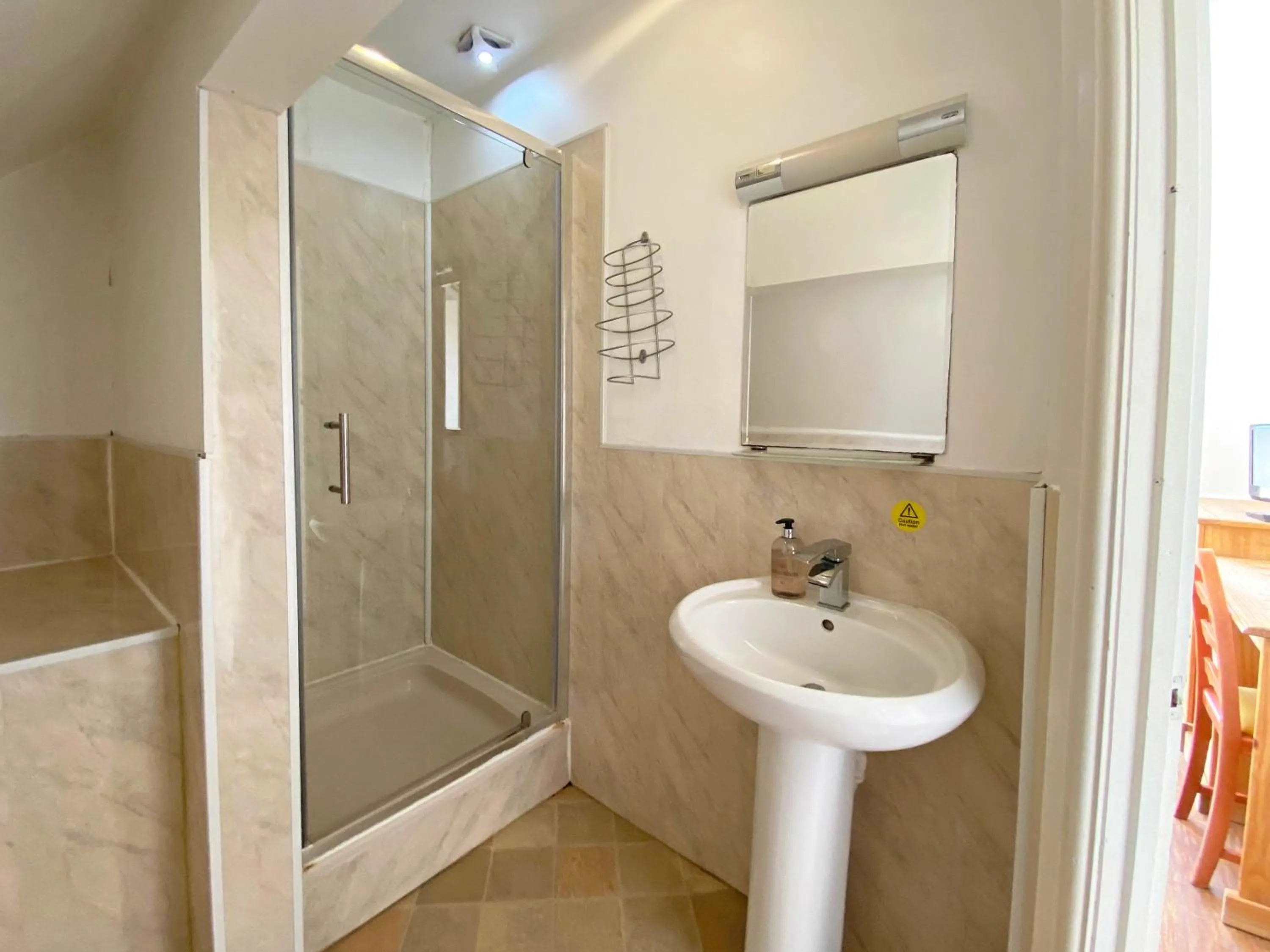 Shower in The Grand Hotel