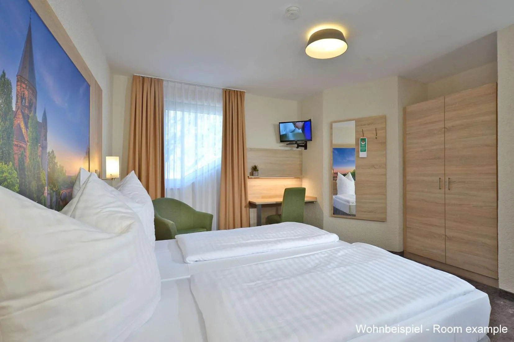 Photo of the whole room, Bed in DORMERO Moselhotel Koblenz-Alken