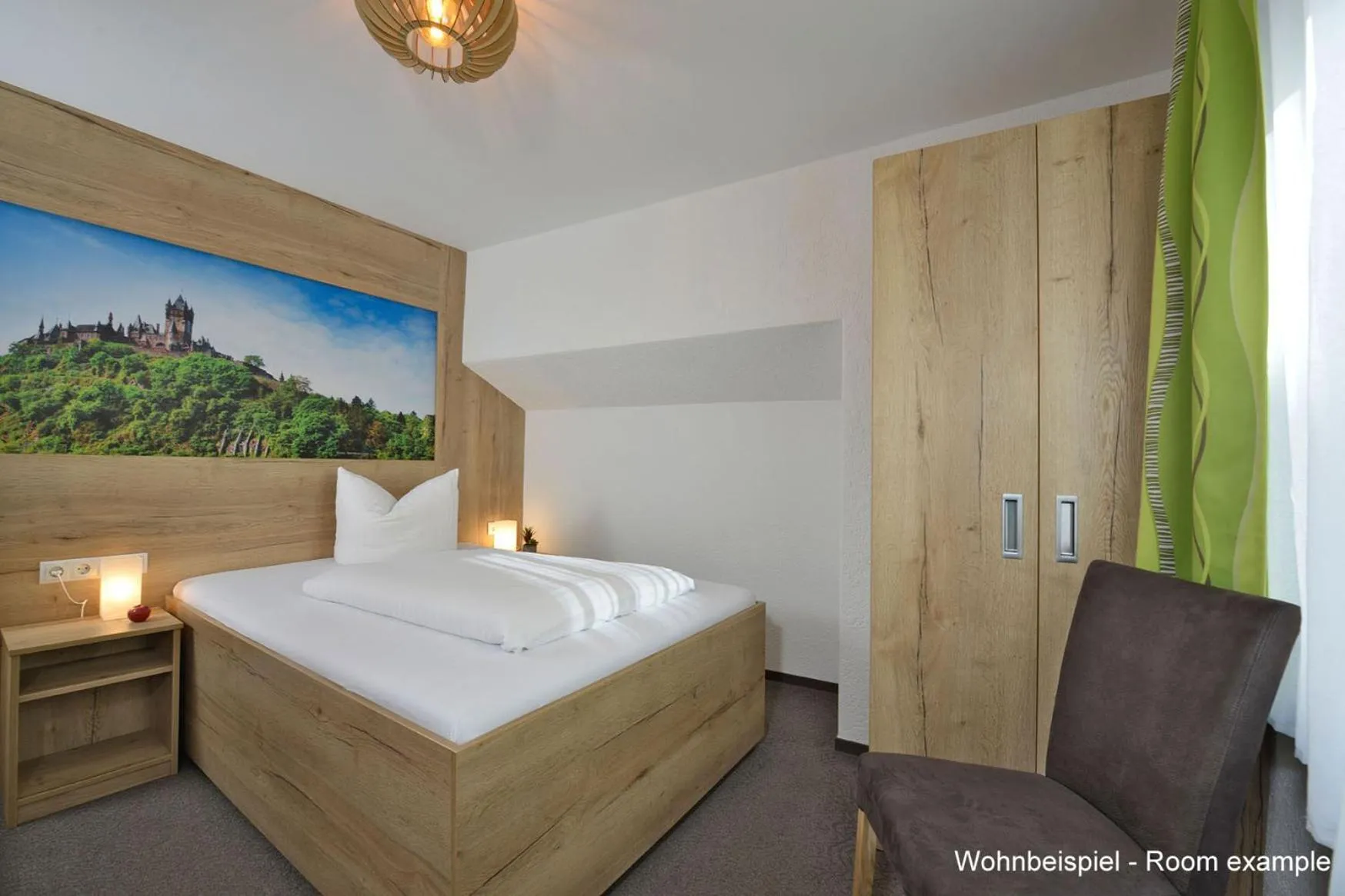Photo of the whole room, Bed in DORMERO Moselhotel Koblenz-Alken