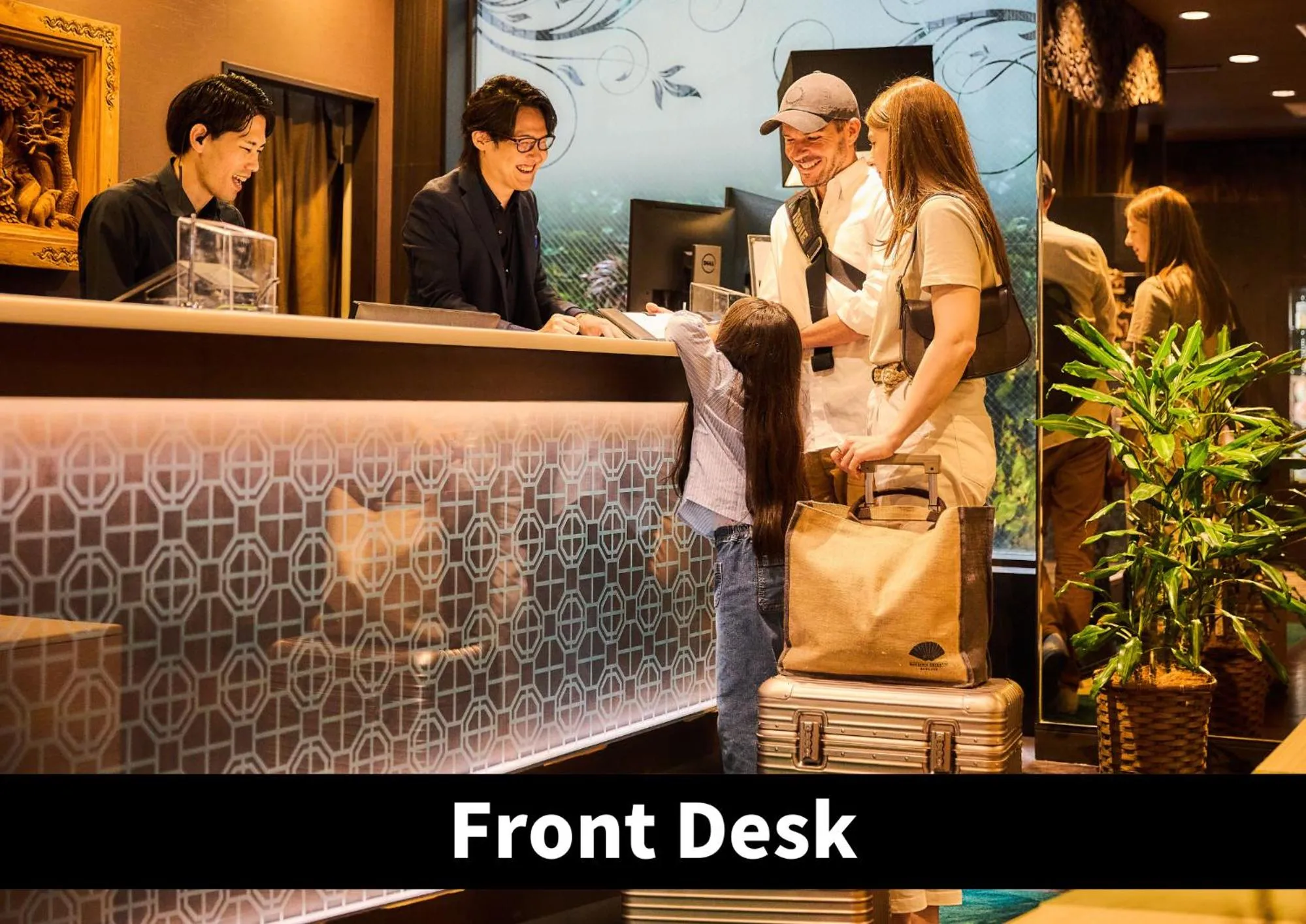 People in Hotel K6 Osaka Namba Dotonbori Near Shinsaibashi - Family Kids Concept