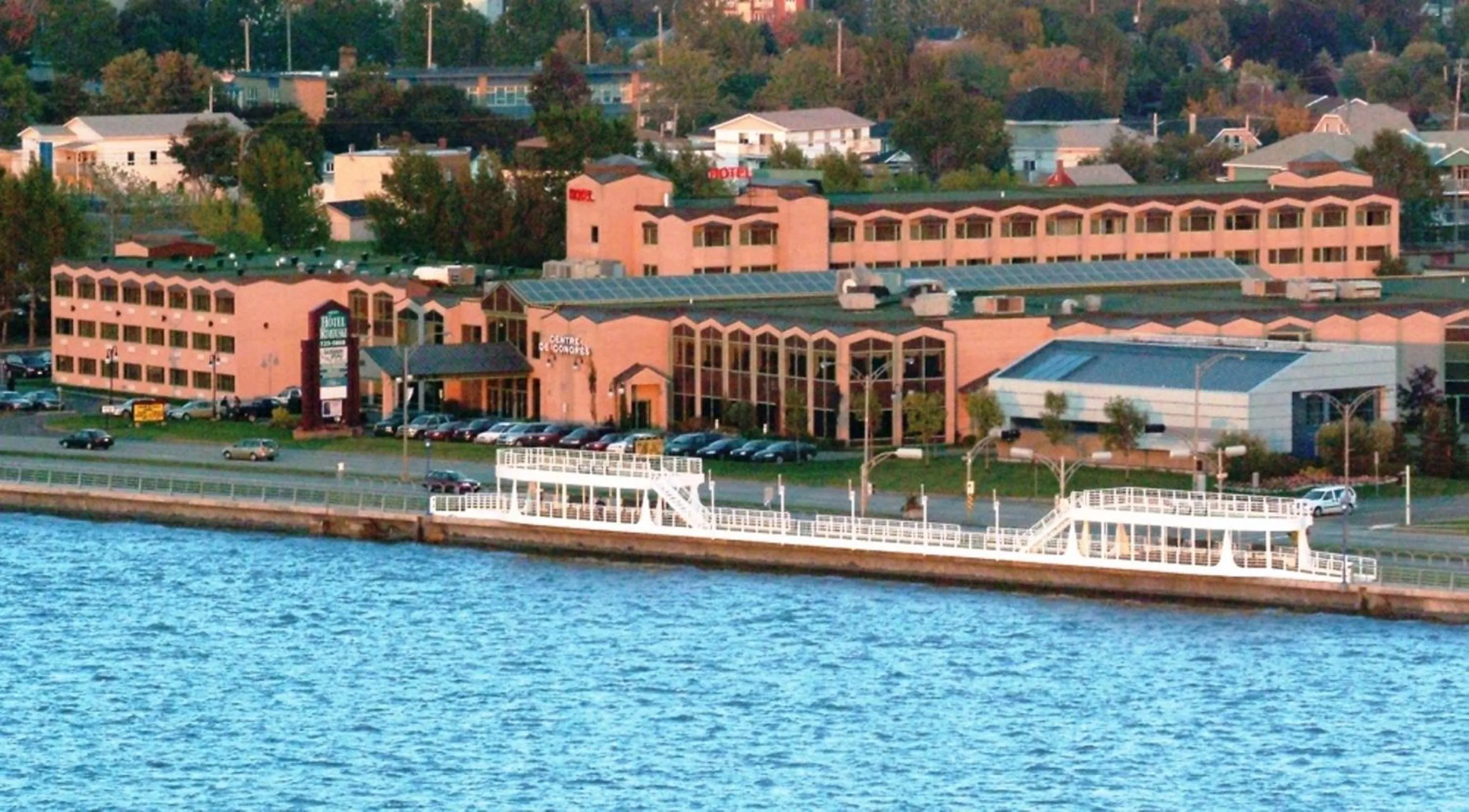 Bird's eye view in Hotel Rimouski
