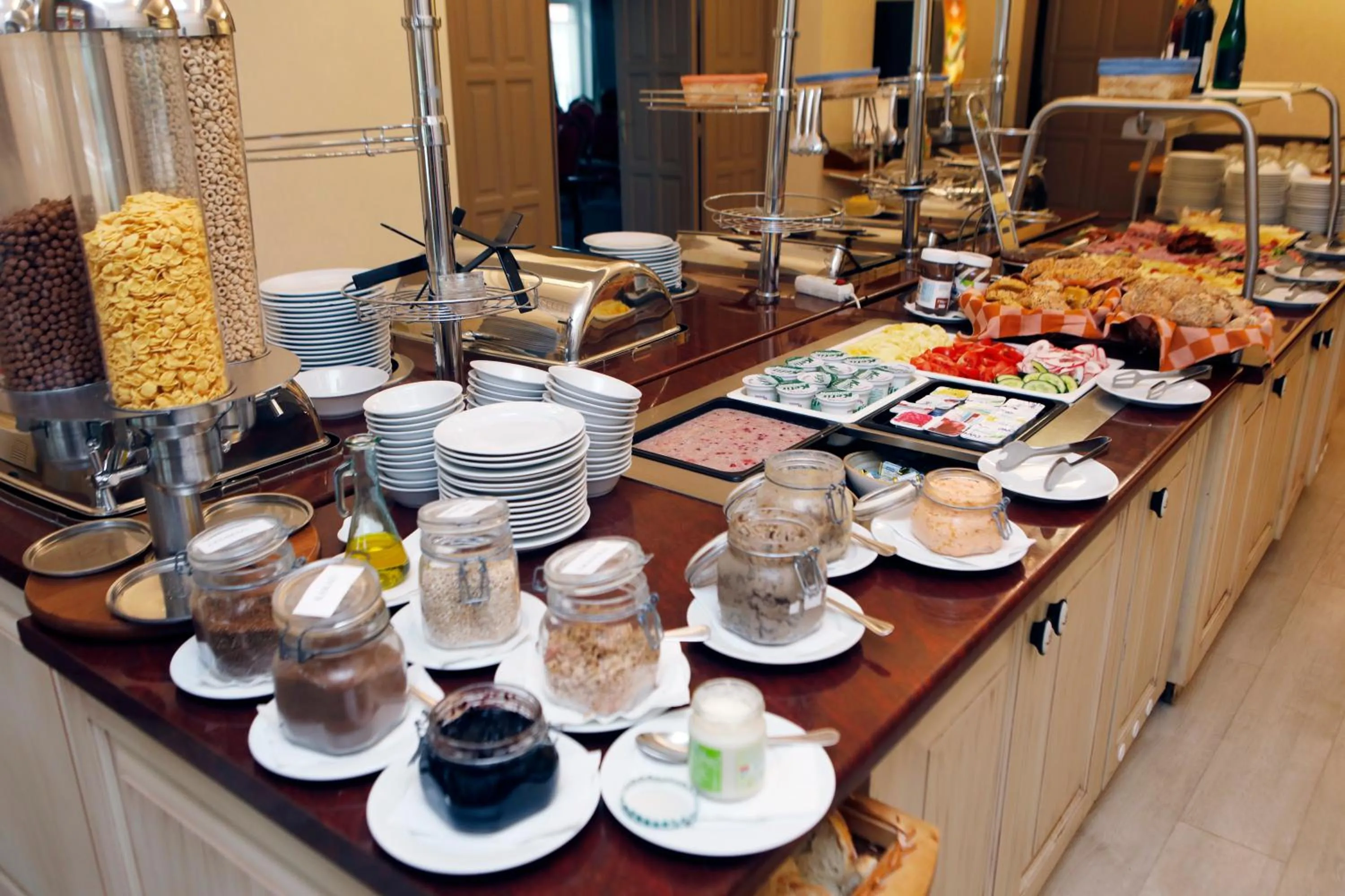Buffet breakfast in Wellness Hotel Laroba