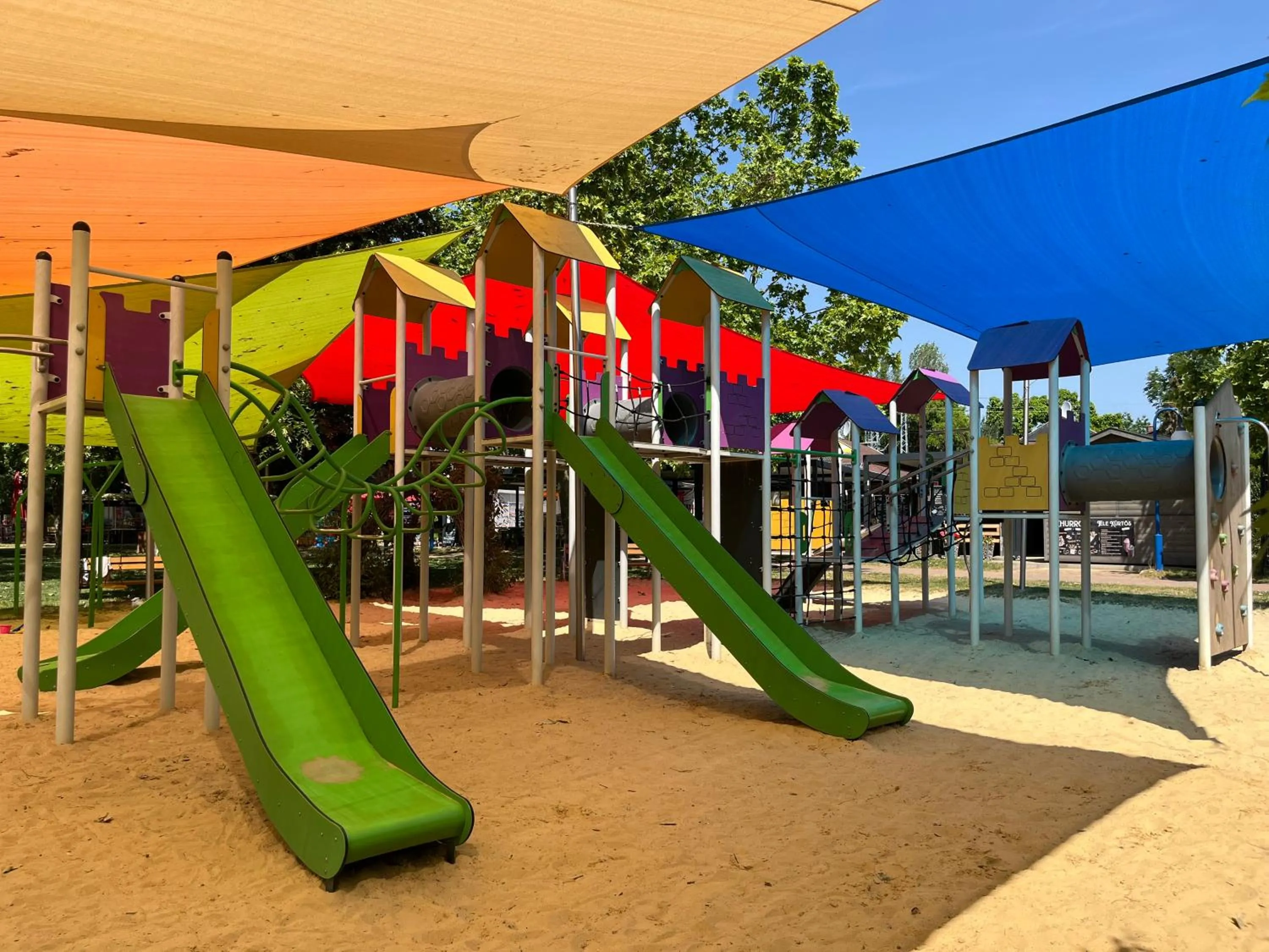 Children play ground in Wellness Hotel Laroba
