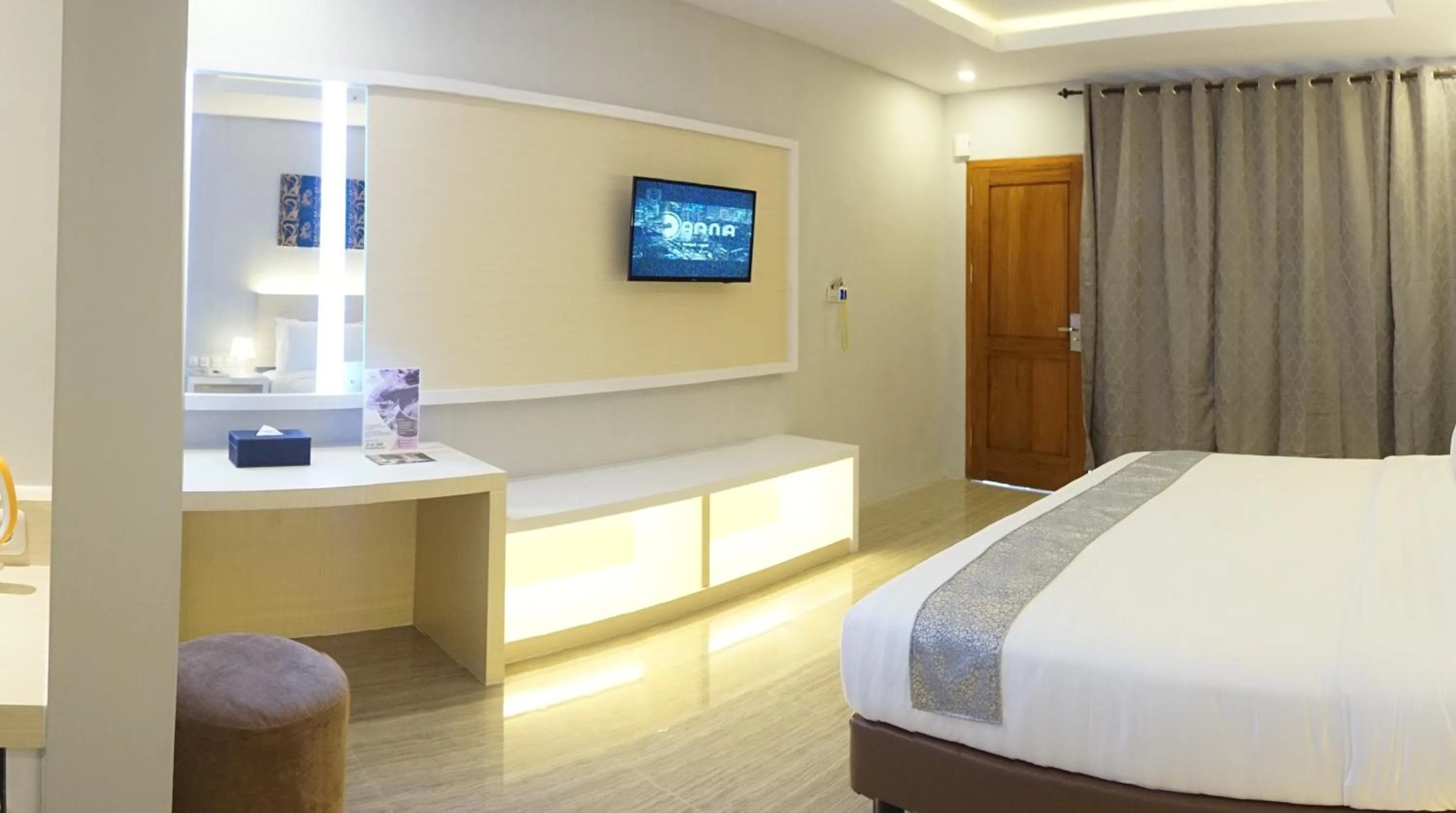 Bed in Grand Harvest Resort & Villas