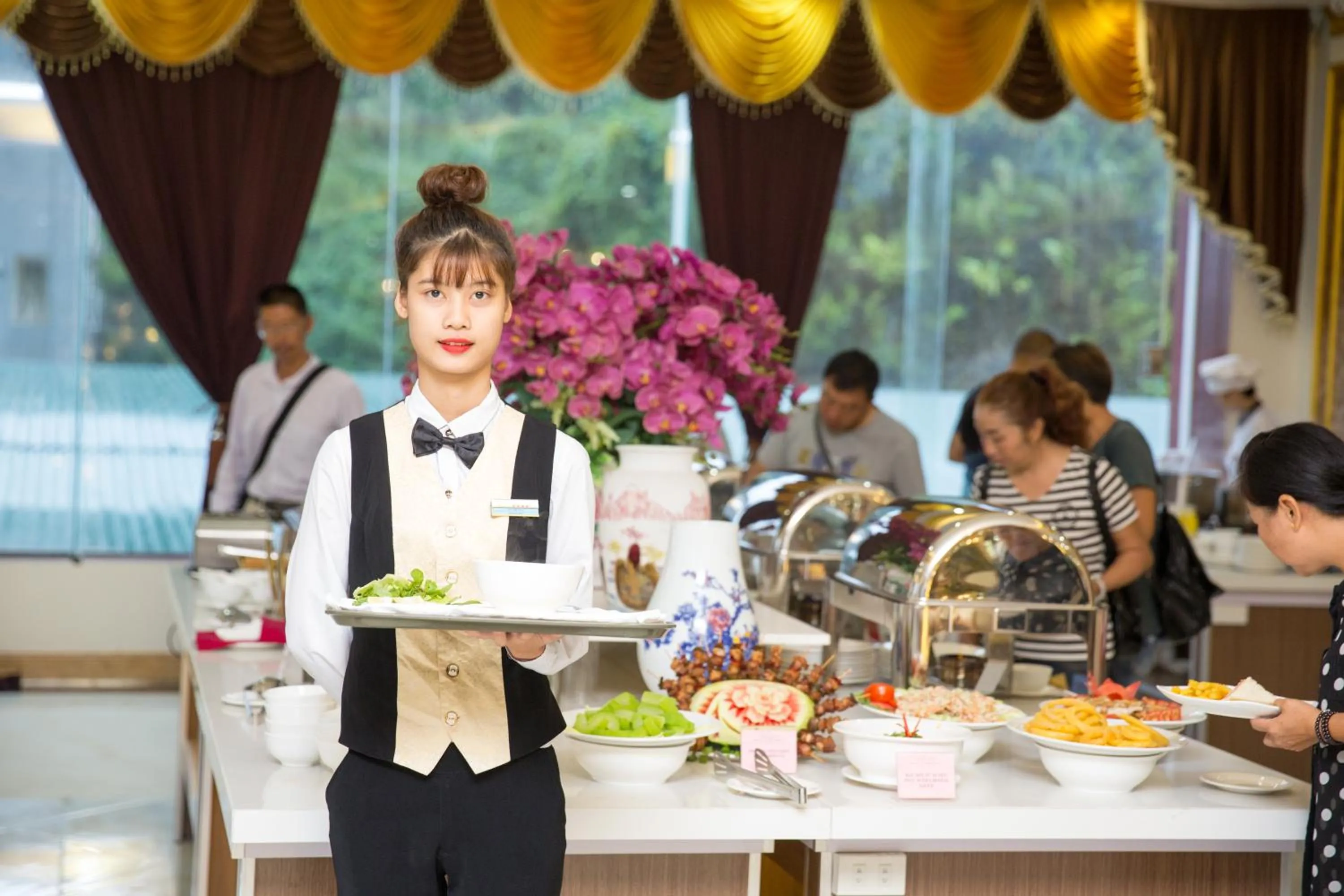 Staff in Lao Cai Royal Hotel