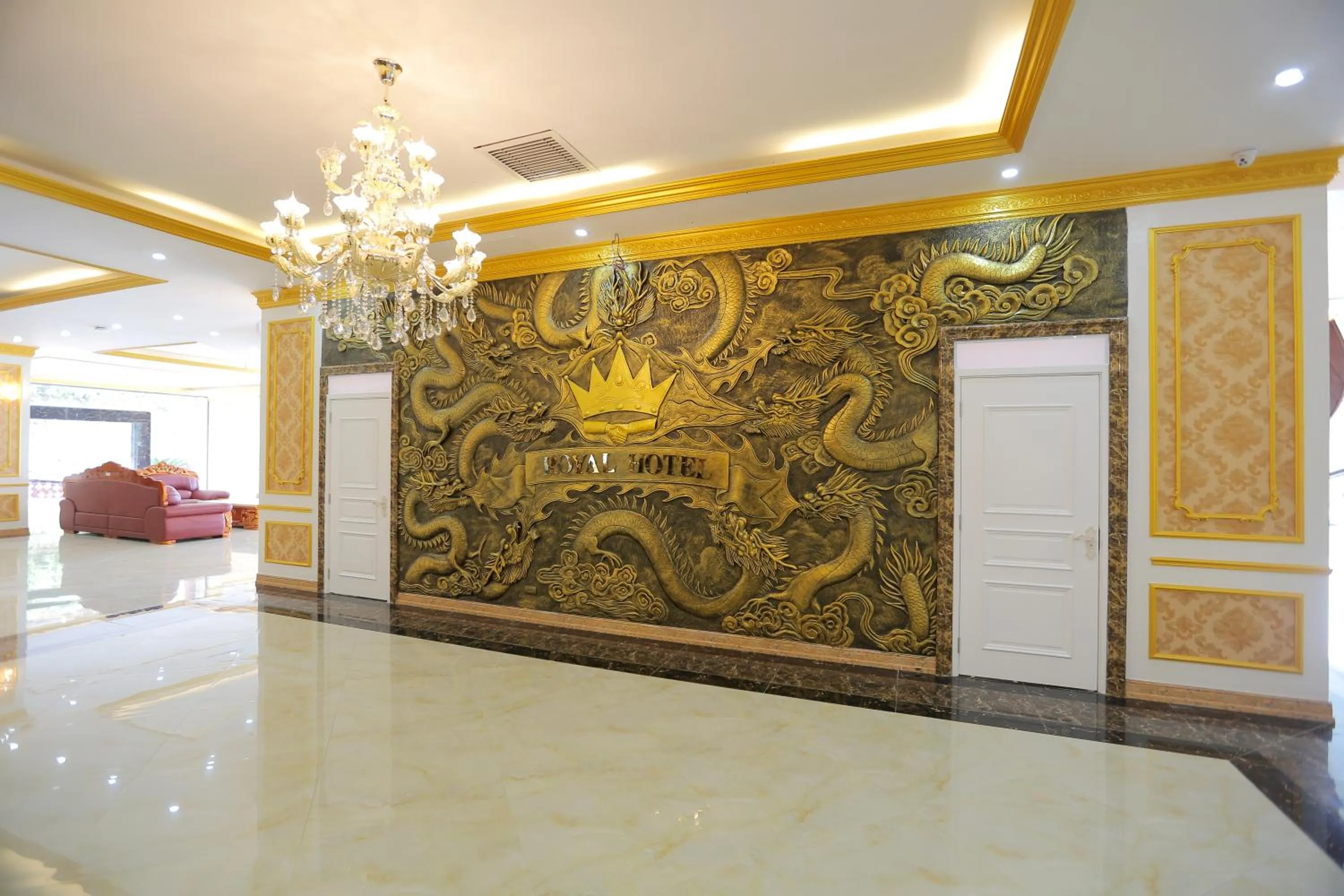 Lobby or reception in Lao Cai Royal Hotel