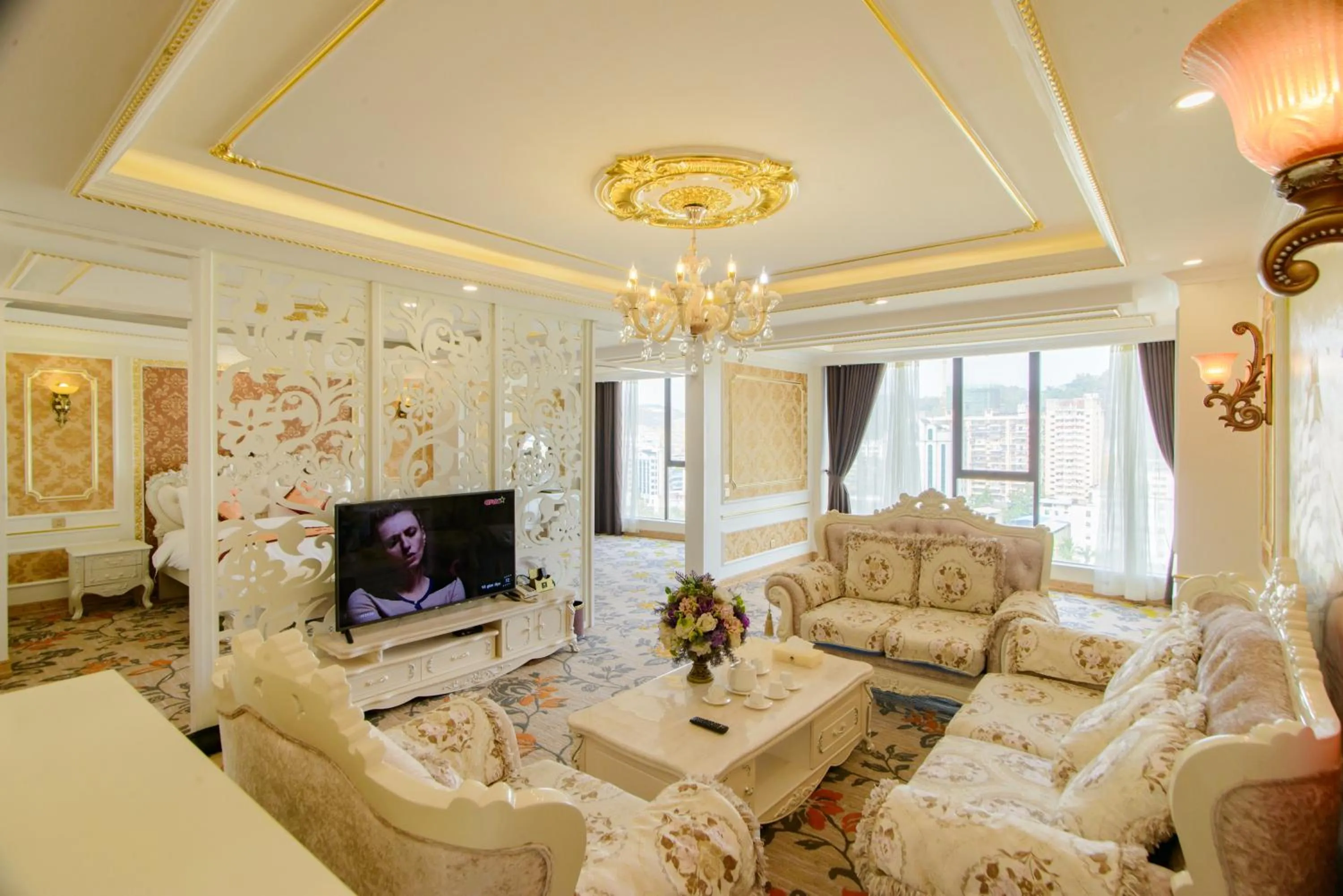 Photo of the whole room in Lao Cai Royal Hotel