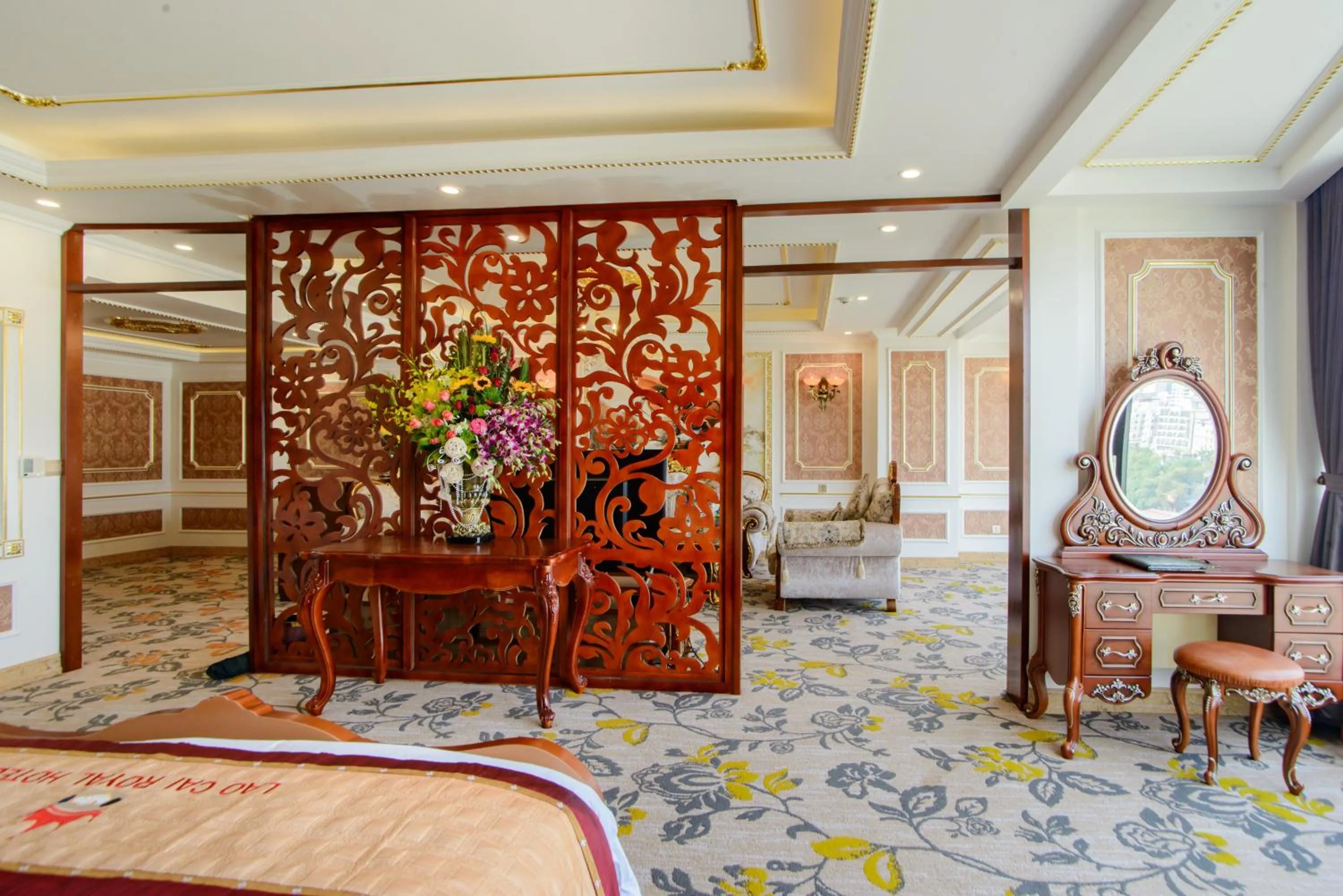 Photo of the whole room in Lao Cai Royal Hotel