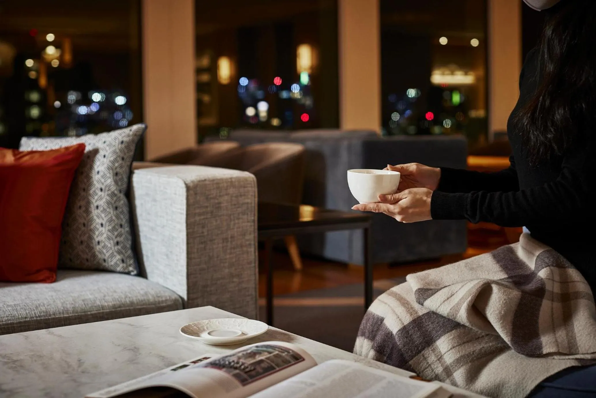 Lounge or bar in Keio Plaza Hotel Tokyo Premier Grand