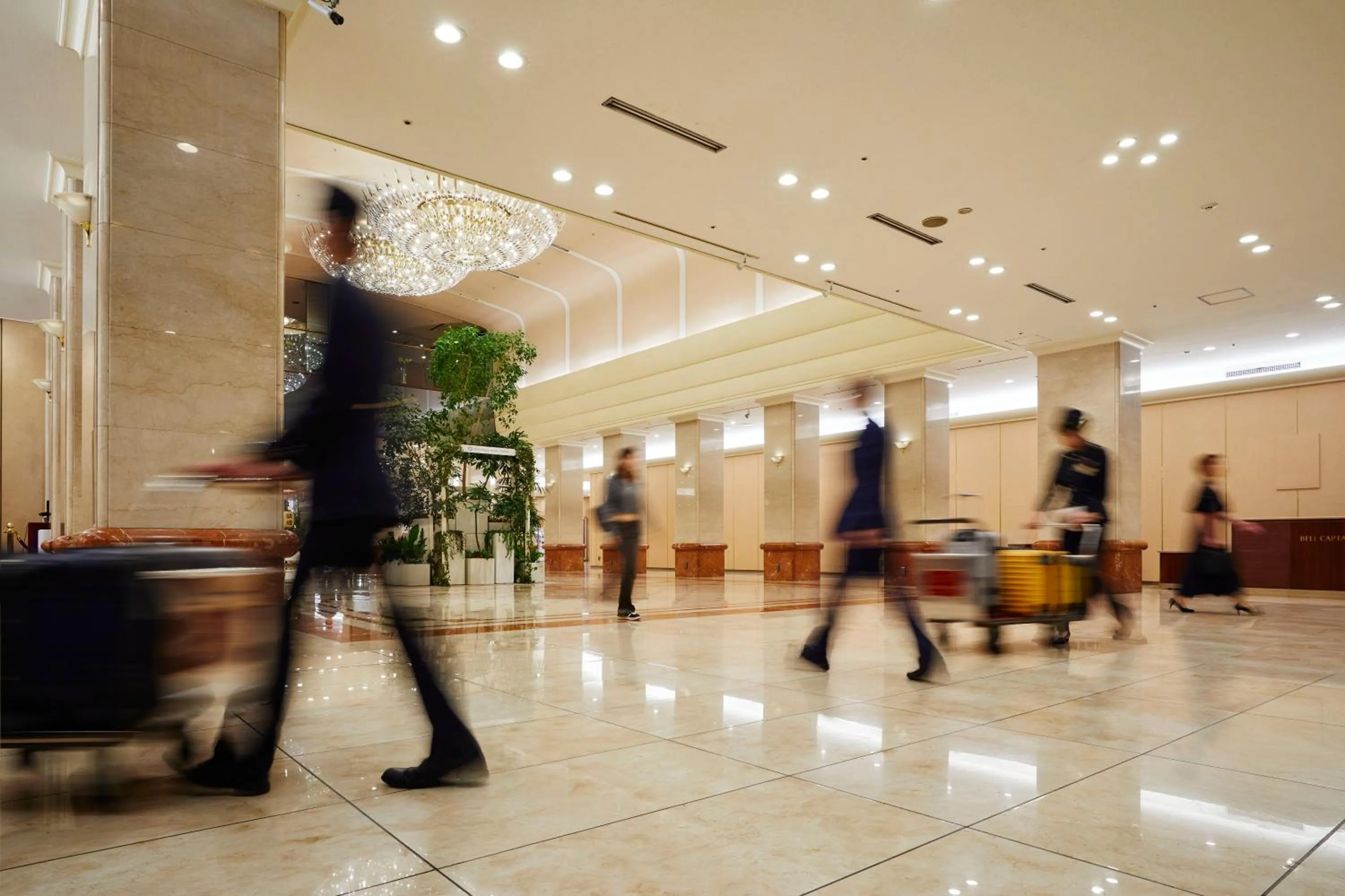 Lobby or reception in Keio Plaza Hotel Tokyo Premier Grand