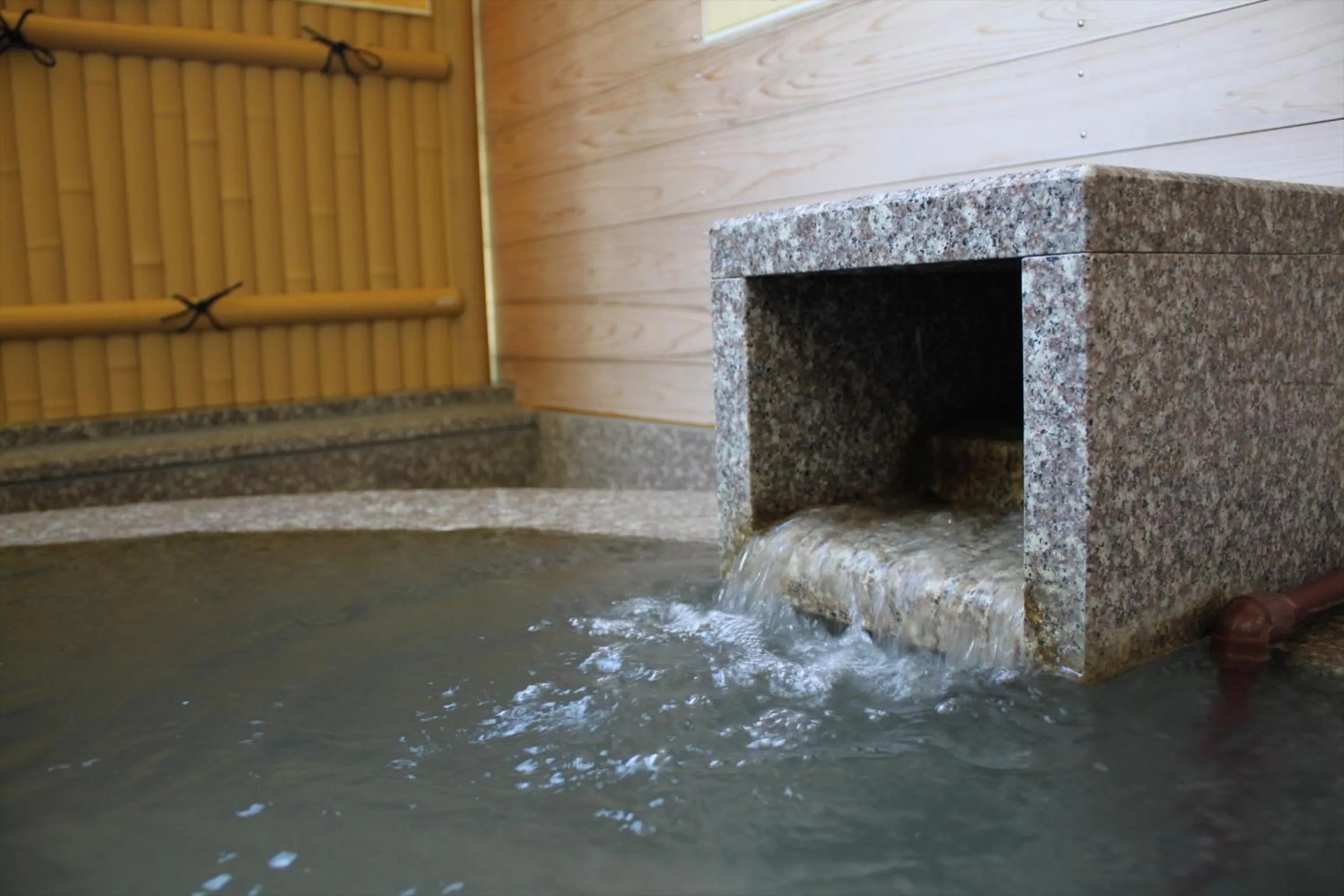 Hot Spring Bath in Yadori Onsen Iyashinoyu
