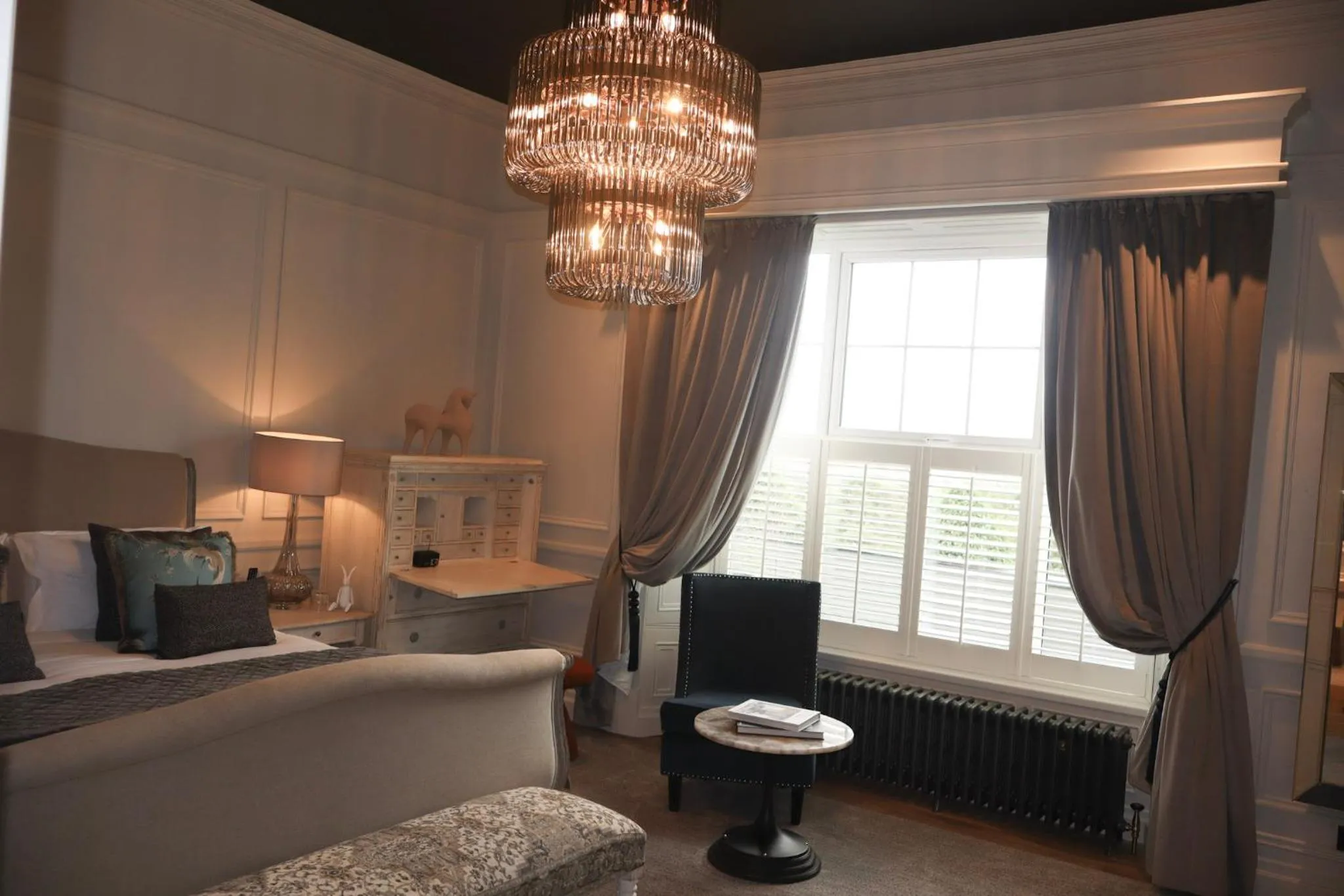 Bedroom, Bed in Ballyroe Lodge