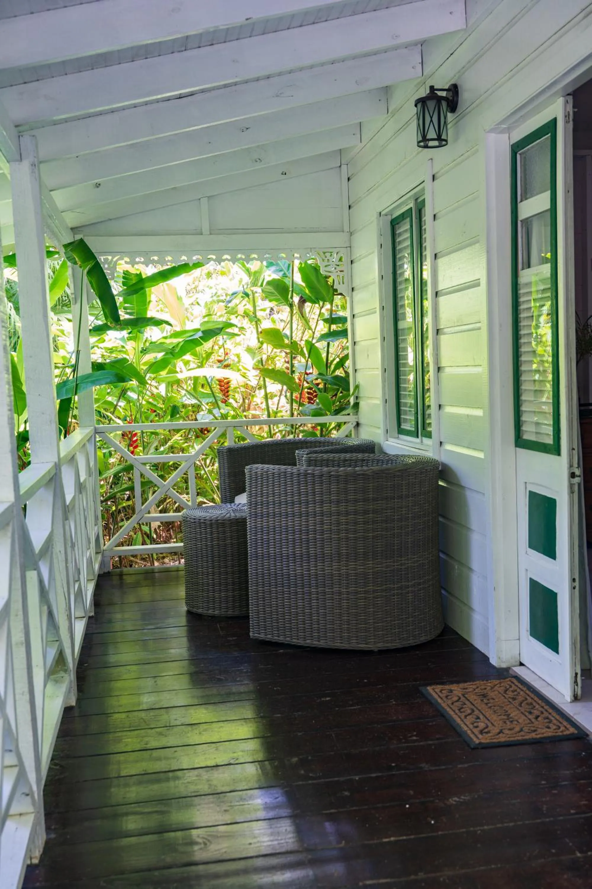 Balcony/Terrace in Fond Doux Eco Resort