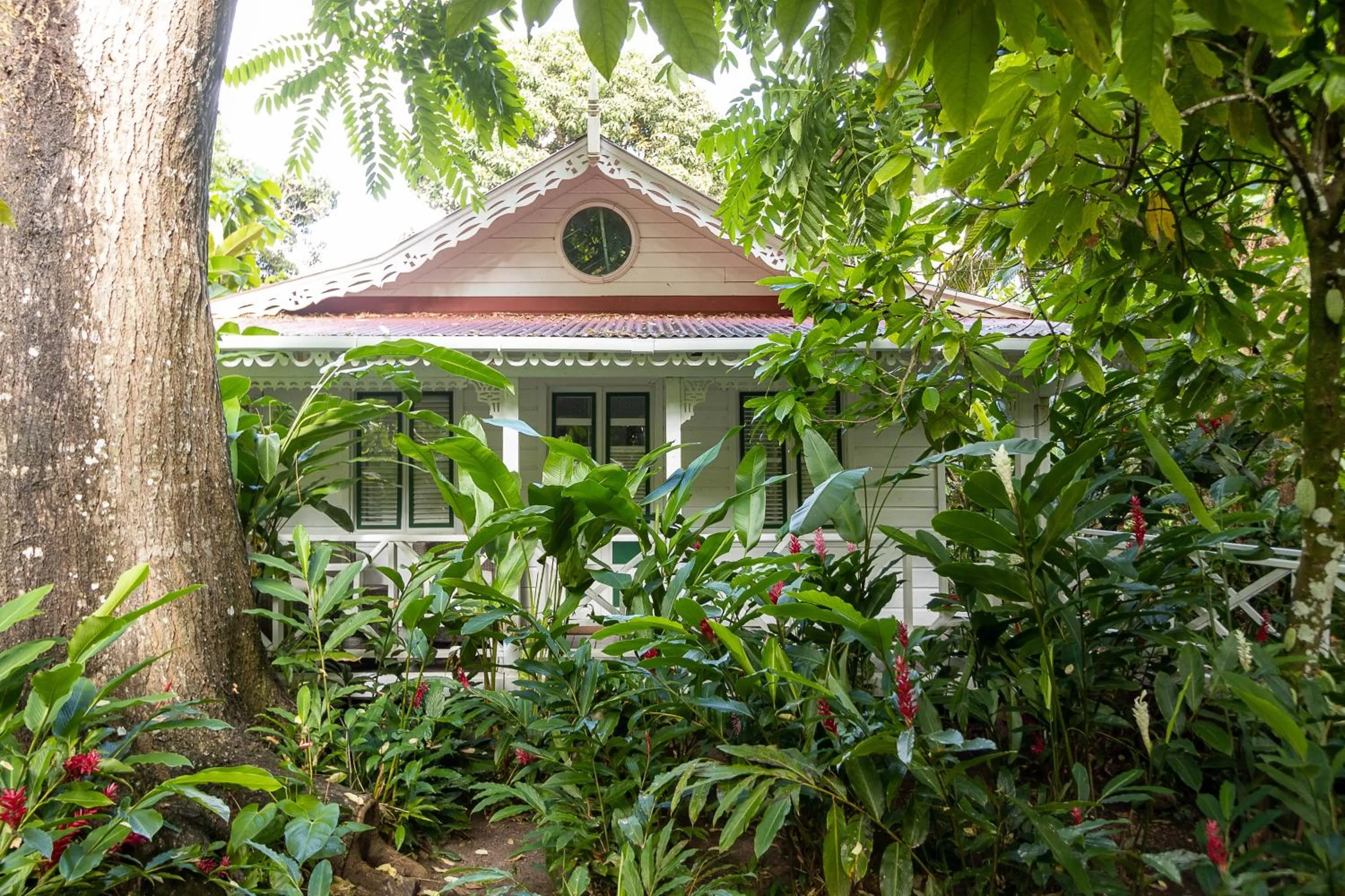 Property building in Fond Doux Eco Resort