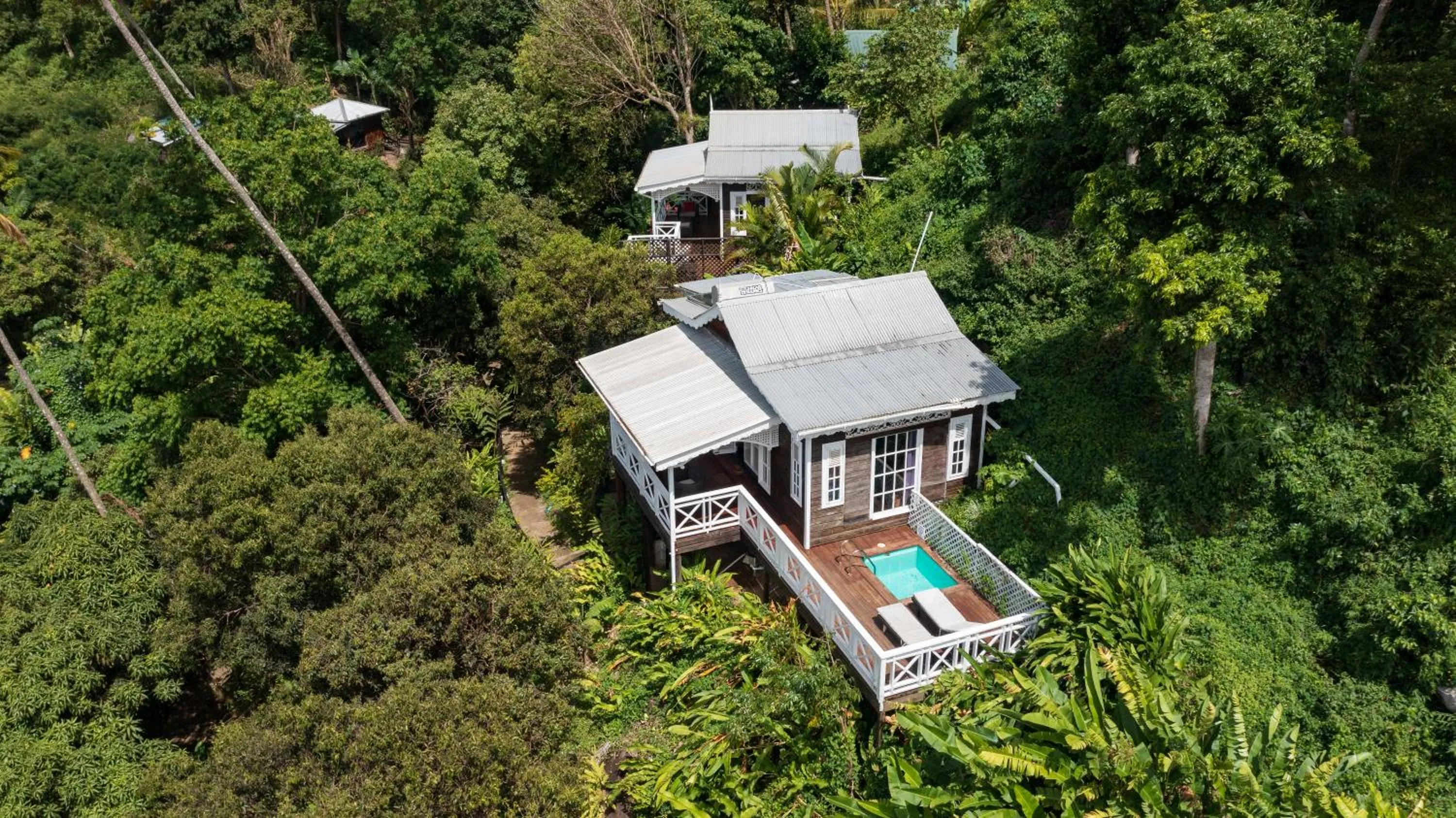 Property building in Fond Doux Eco Resort