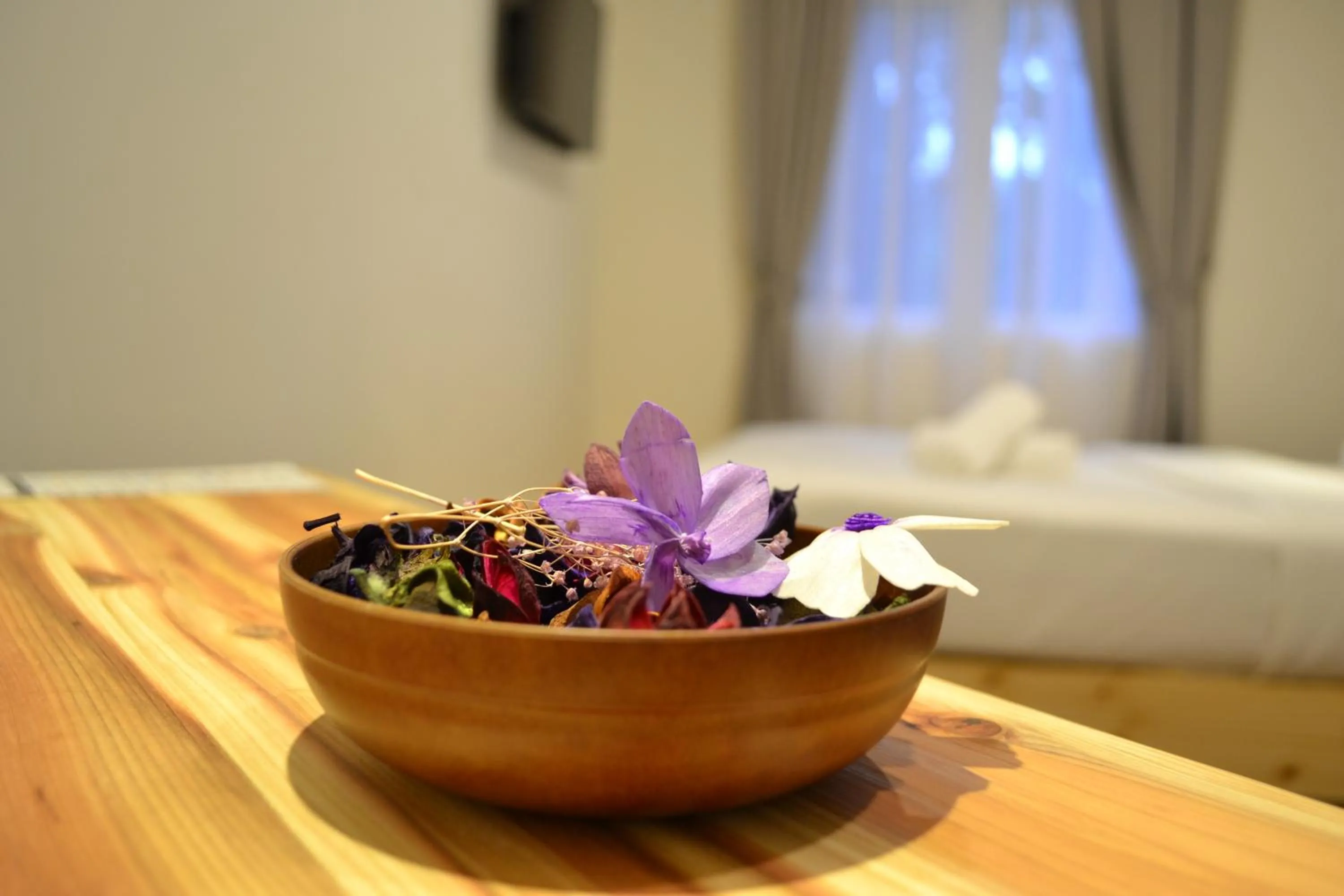 Decorative detail, Bed in Artisan Eco Hotel