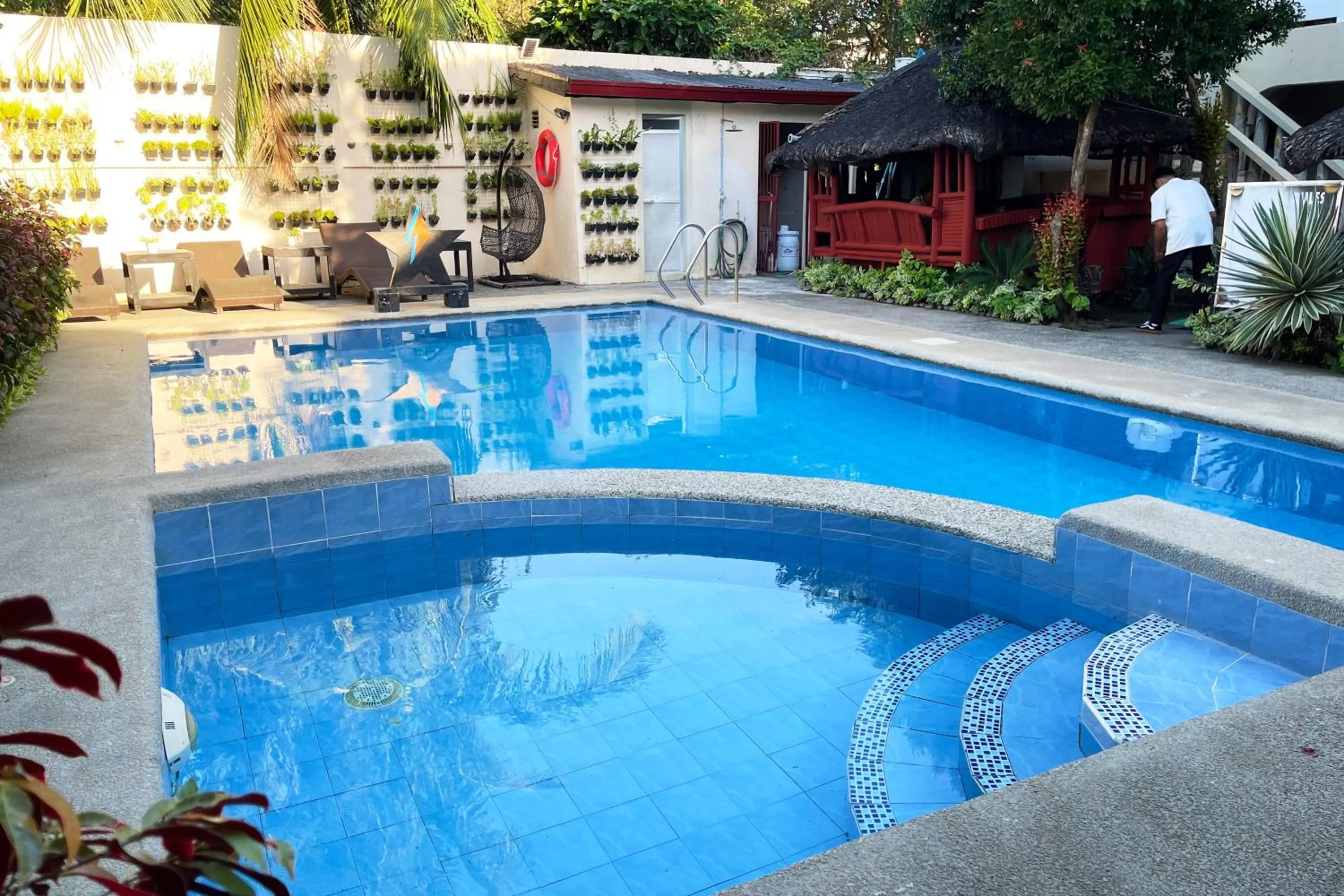 Swimming pool in Stardust Beach Hotel Matabungkay Batangas