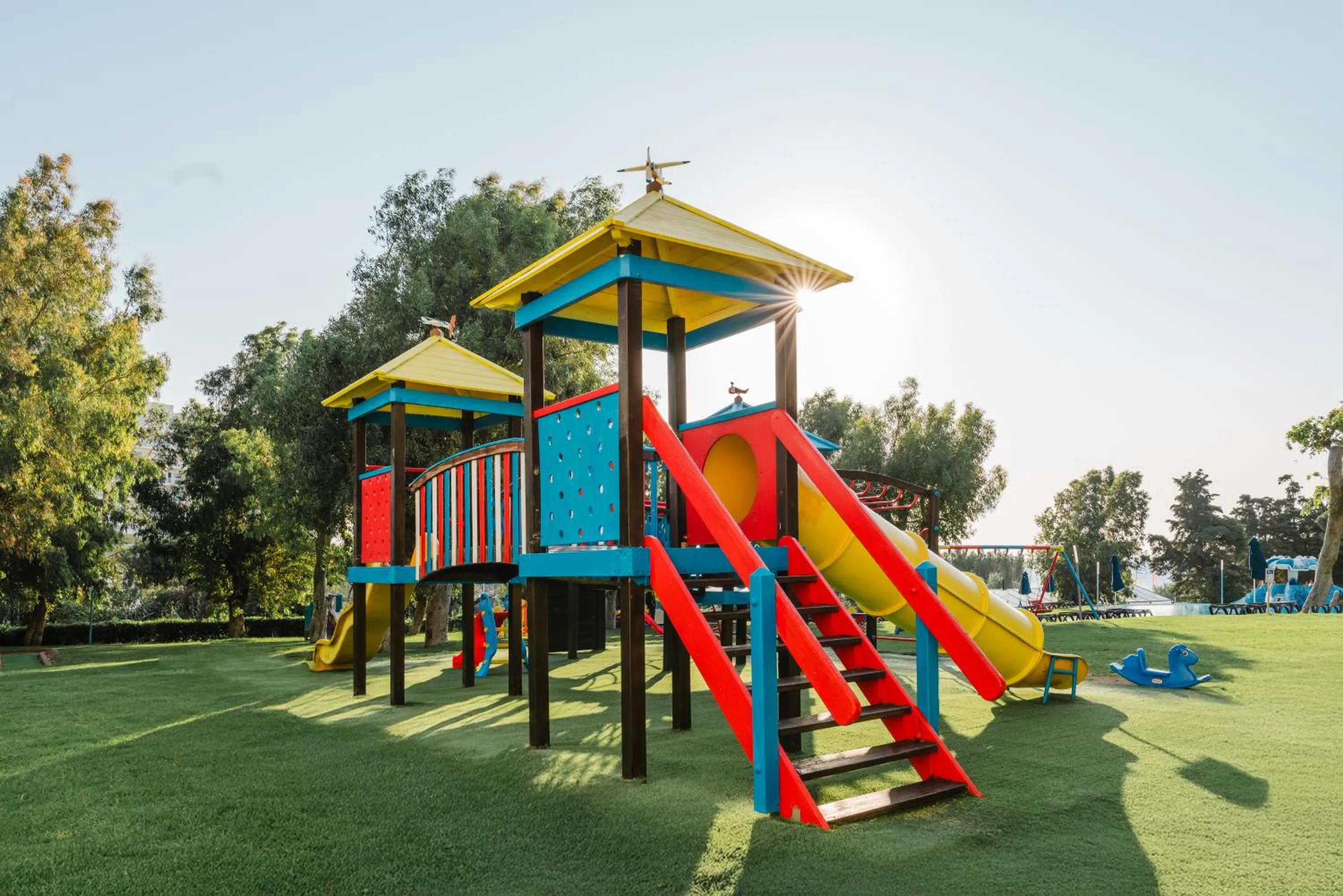 Children play ground in Calypso Beach