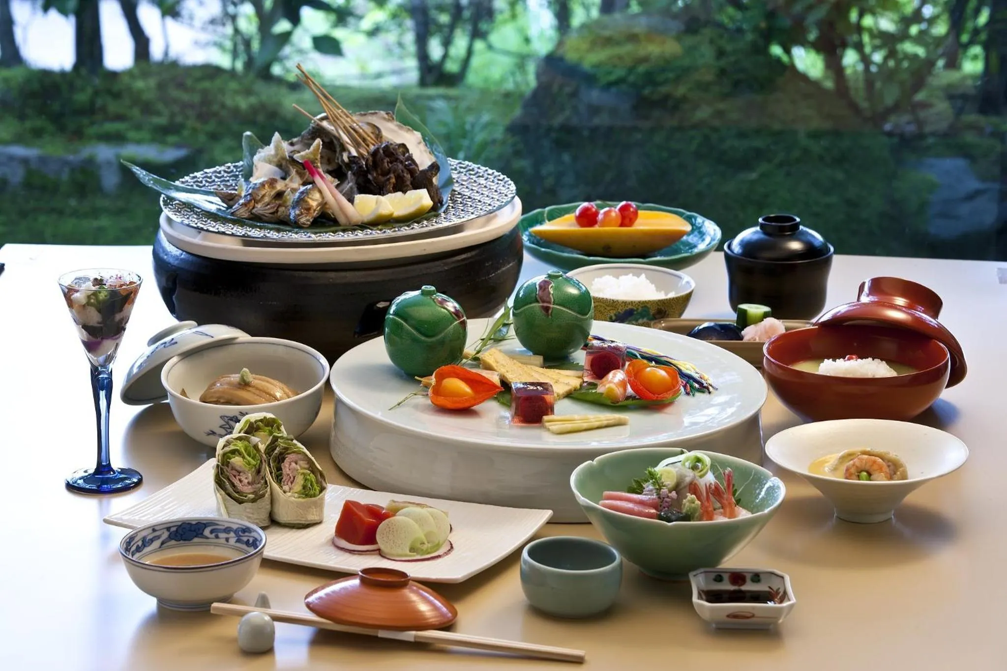 Food in TAKITEI Riverside Onsen ーA Hidden Ryokan in Kanazawaー