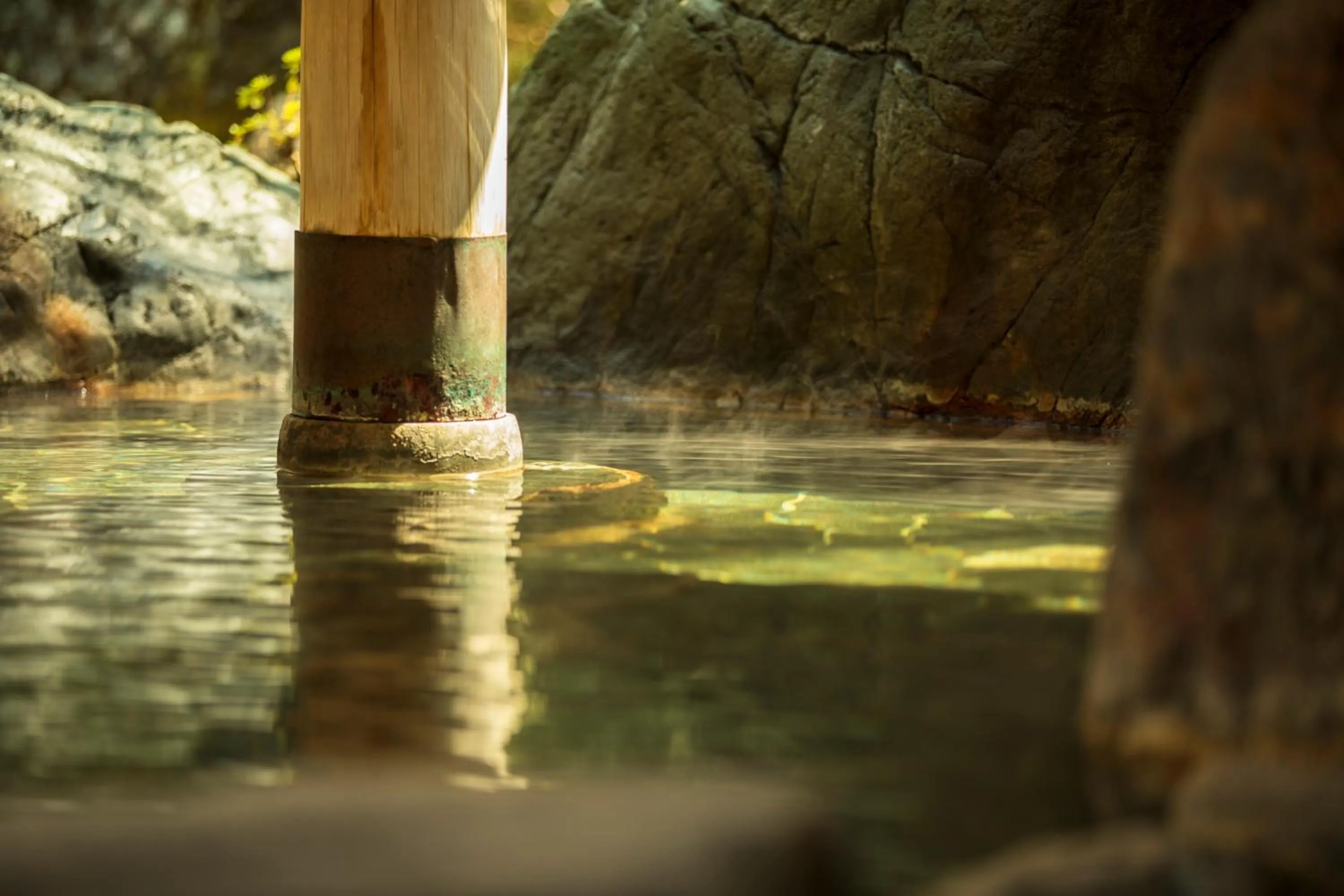 Natural landscape in TAKITEI Riverside Onsen ーA Hidden Ryokan in Kanazawaー