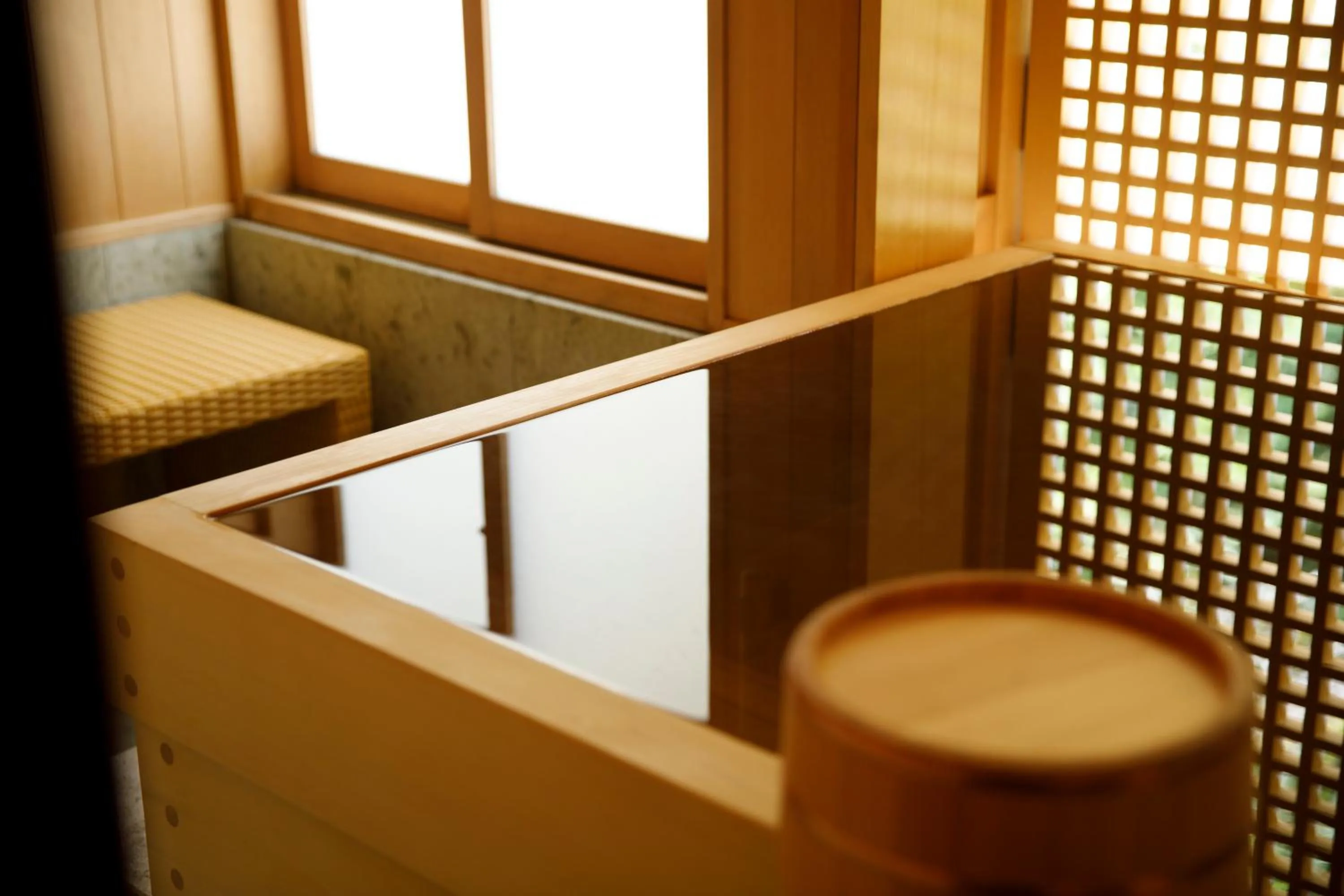 Hot Spring Bath in TAKITEI Riverside Onsen ーA Hidden Ryokan in Kanazawaー