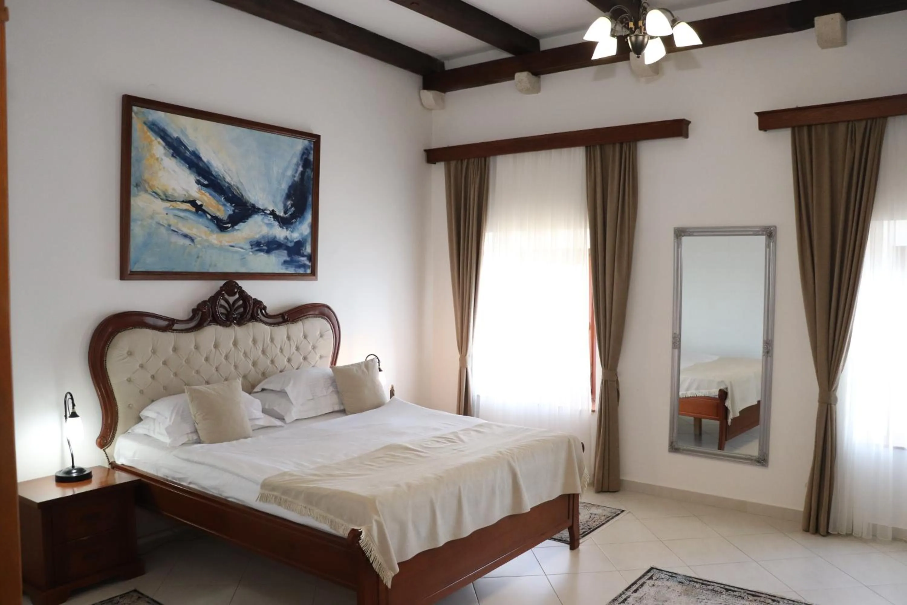 Bed in Hotel Palata Venezia