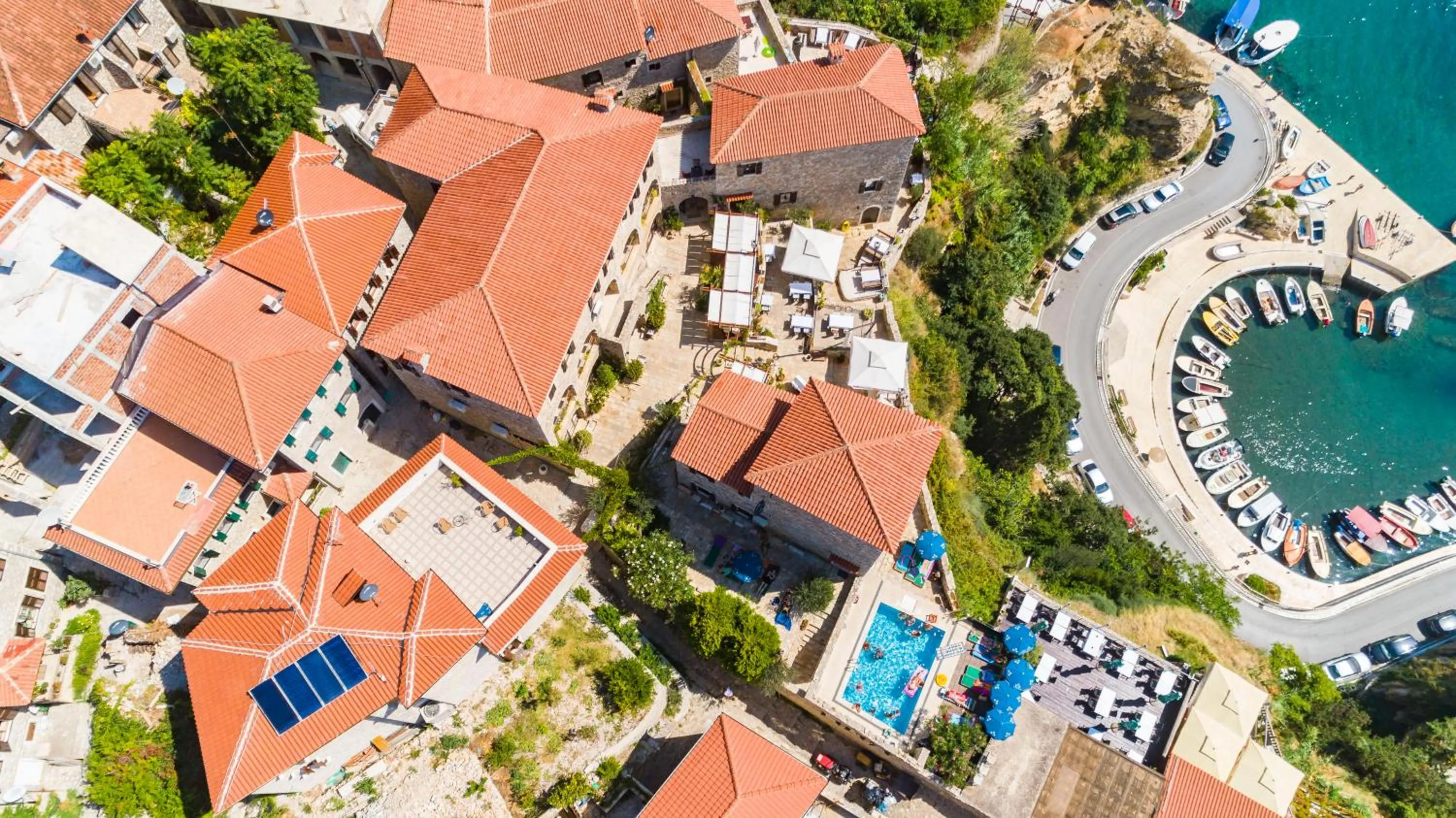 Bird's eye view in Hotel Palata Venezia