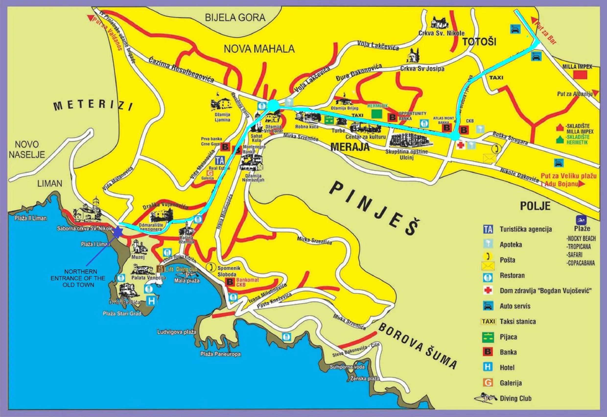 Bird's eye view in Hotel Palata Venezia