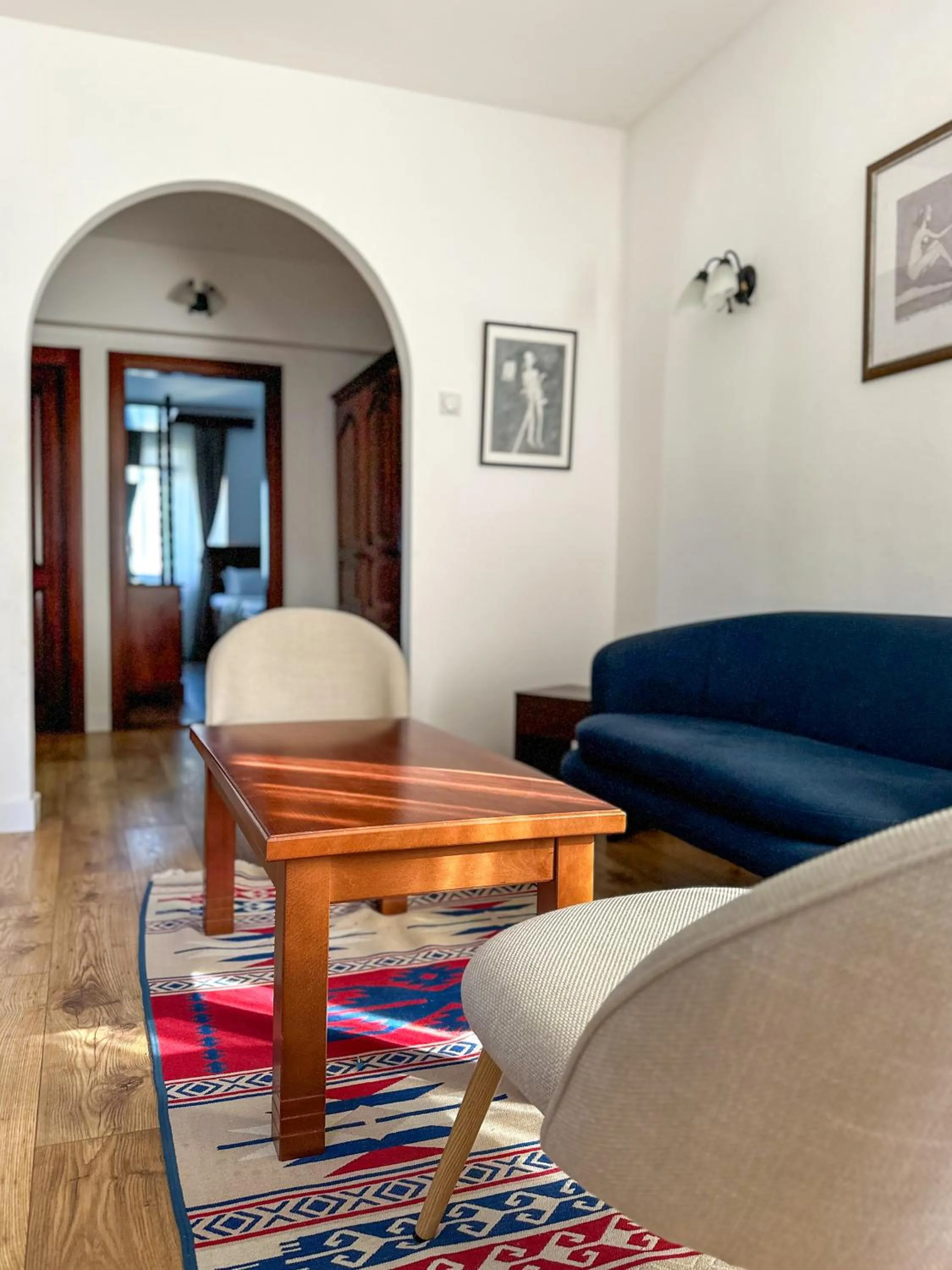 Seating area in Hotel Palata Venezia