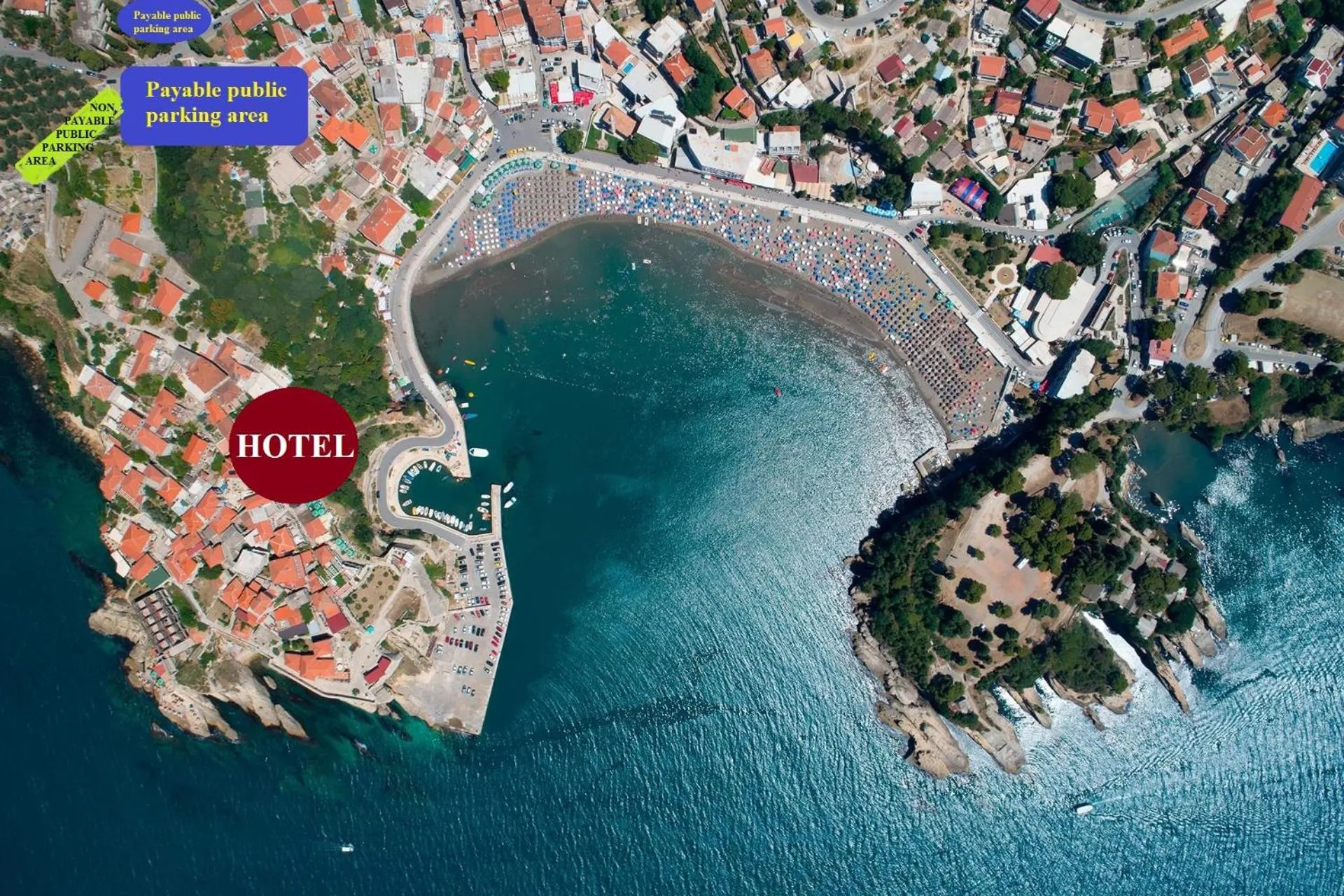 Bird's eye view in Hotel Palata Venezia