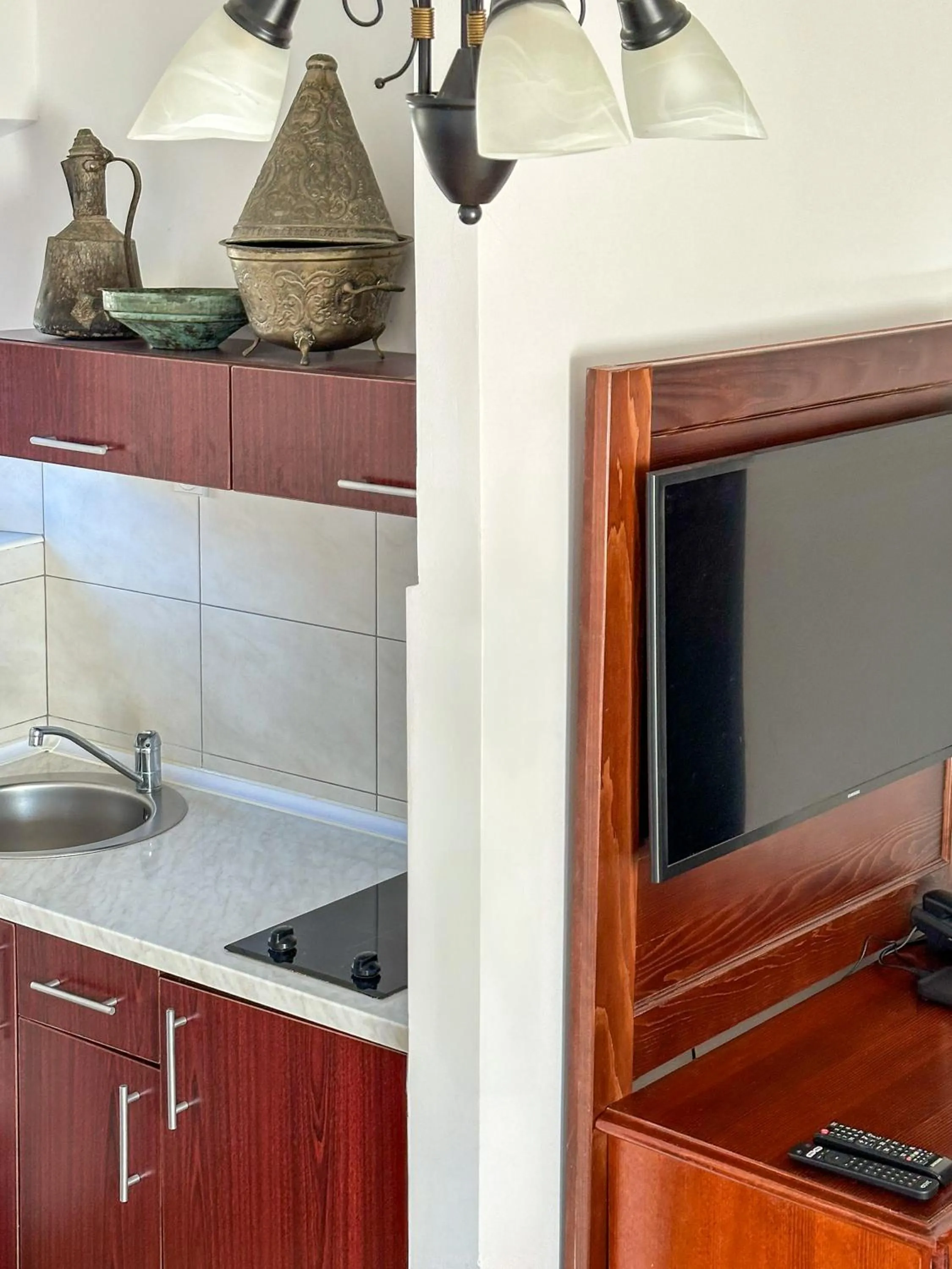 Kitchen or kitchenette in Hotel Palata Venezia