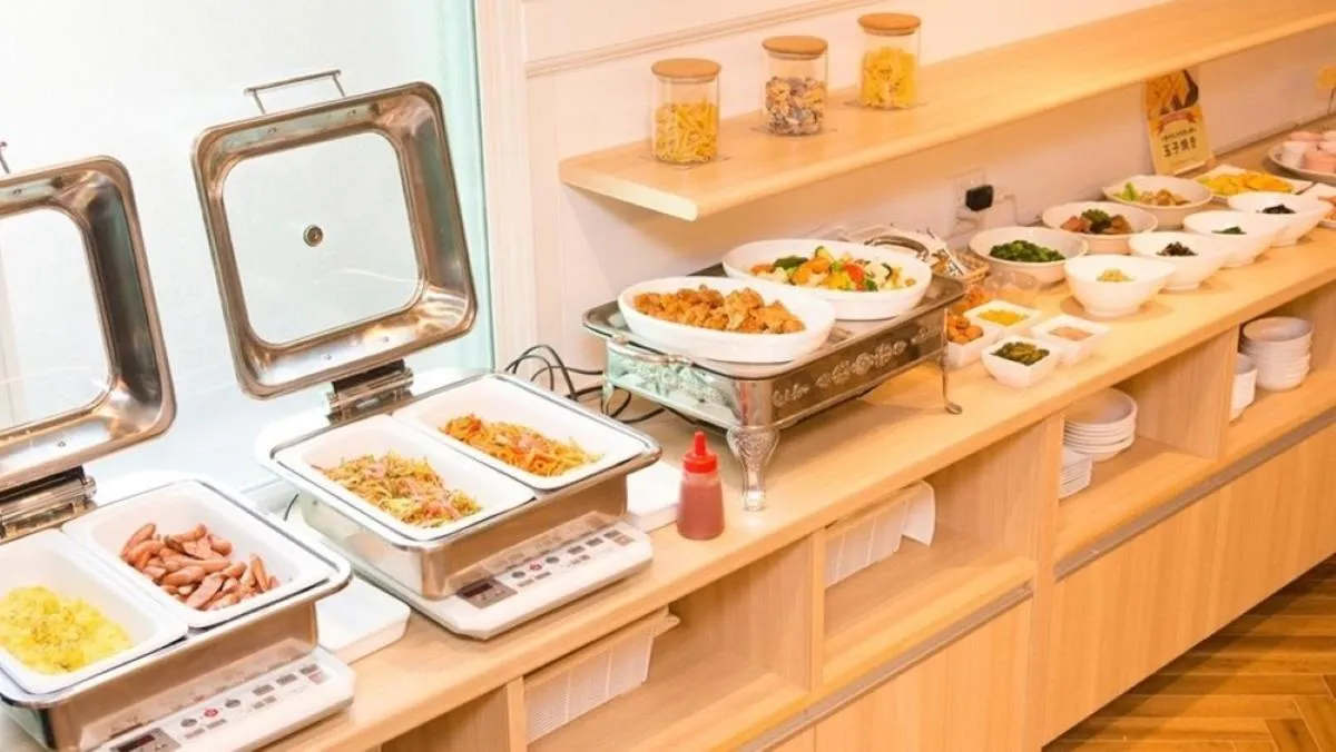 Breakfast in Hotel Paco Obihiro Ekimae