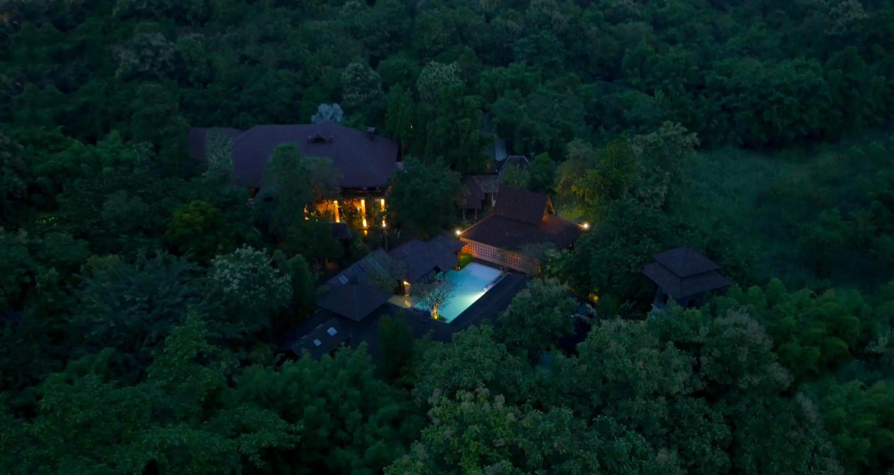 Bird's eye view in Chandra Residence