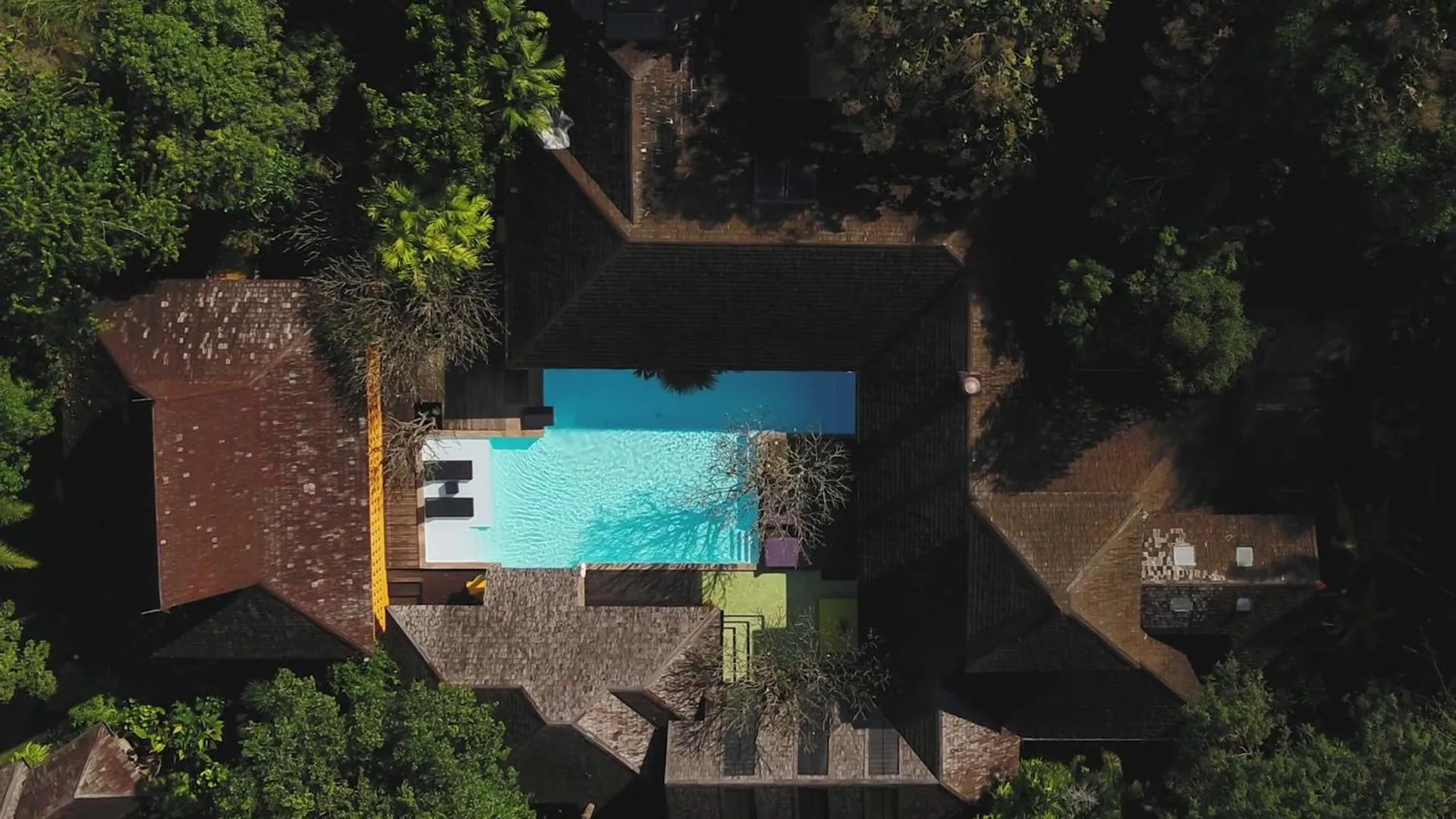 Bird's eye view in Chandra Residence