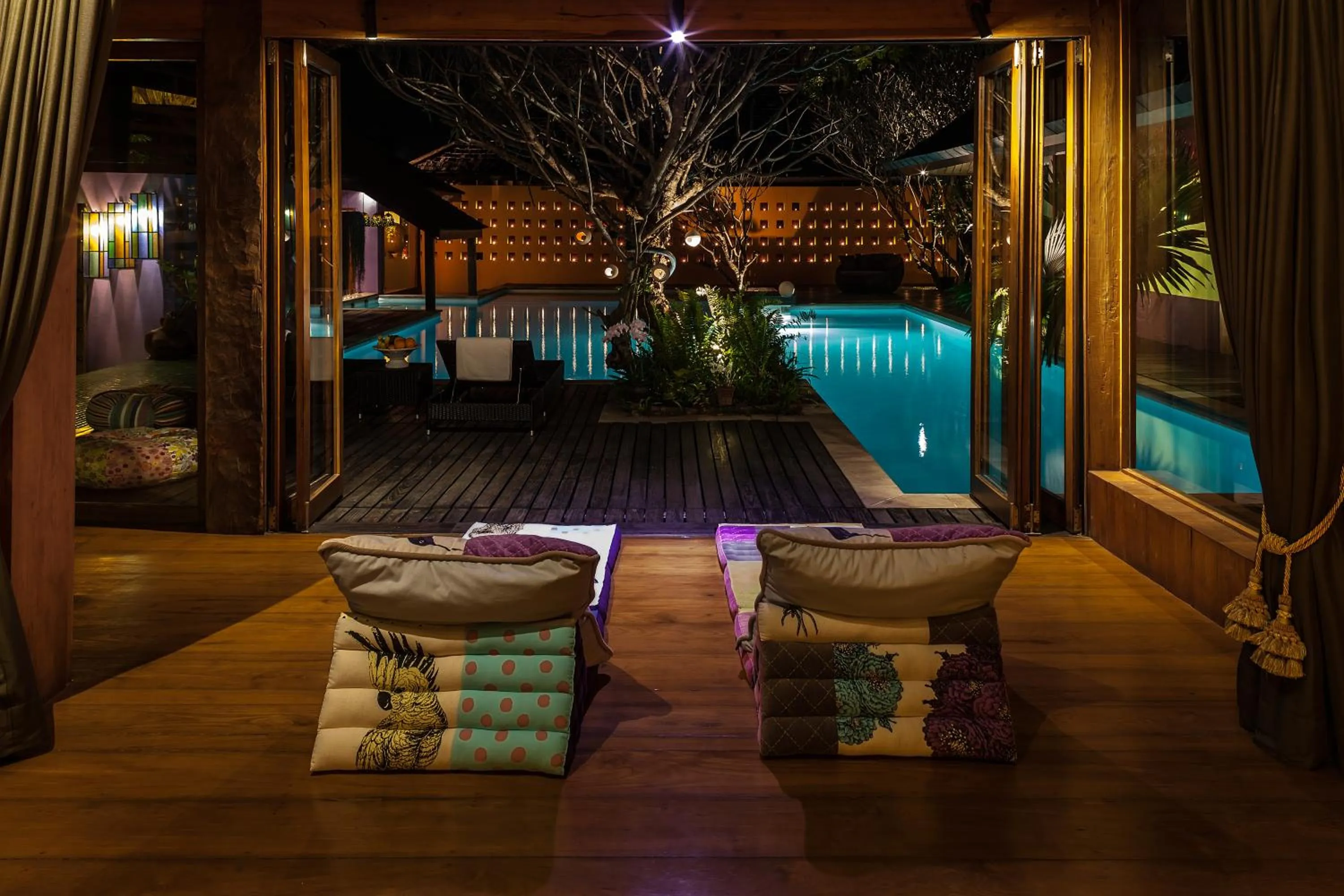 Communal lounge/ TV room in Chandra Residence