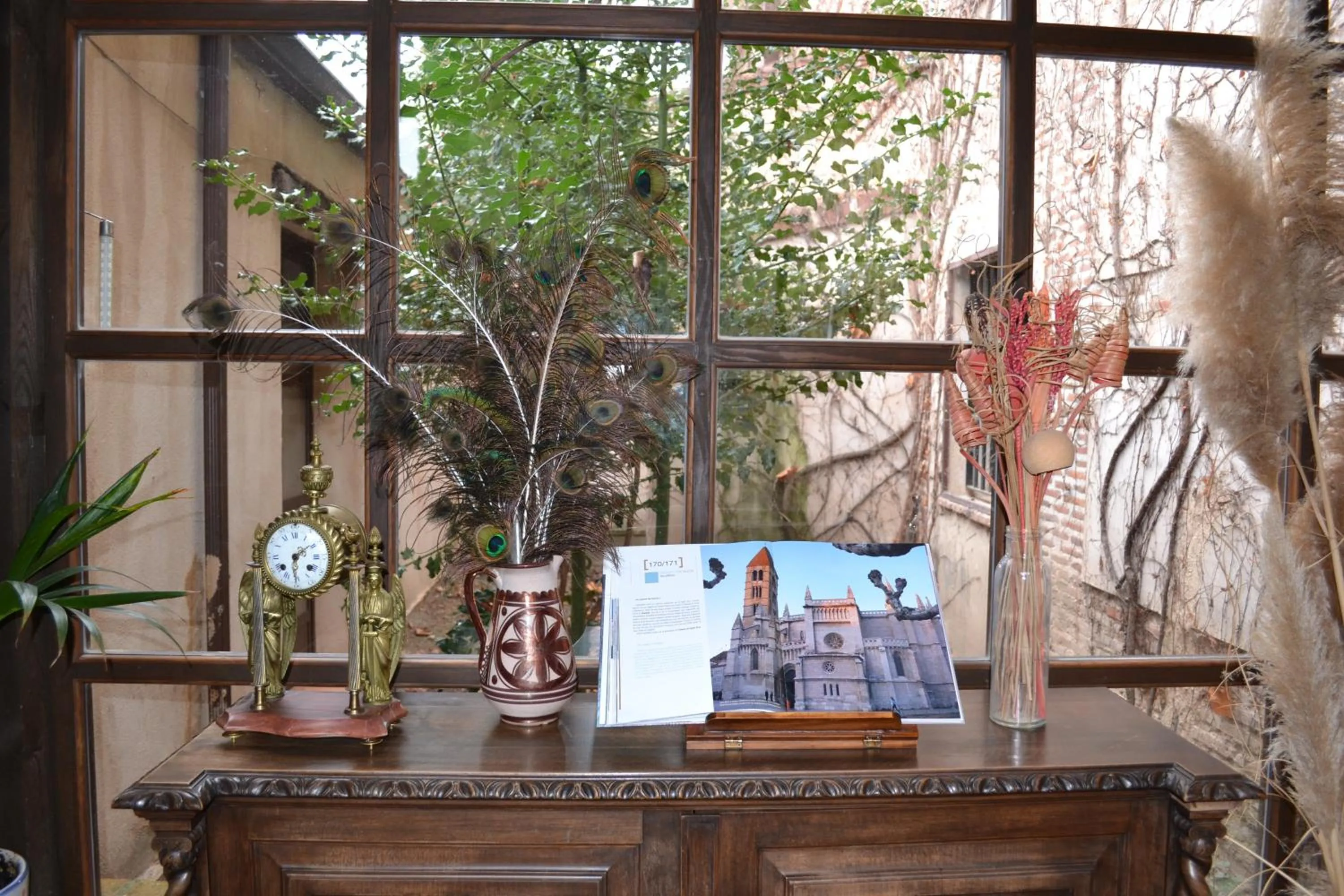 Lobby or reception in La Posada Real del Pinar